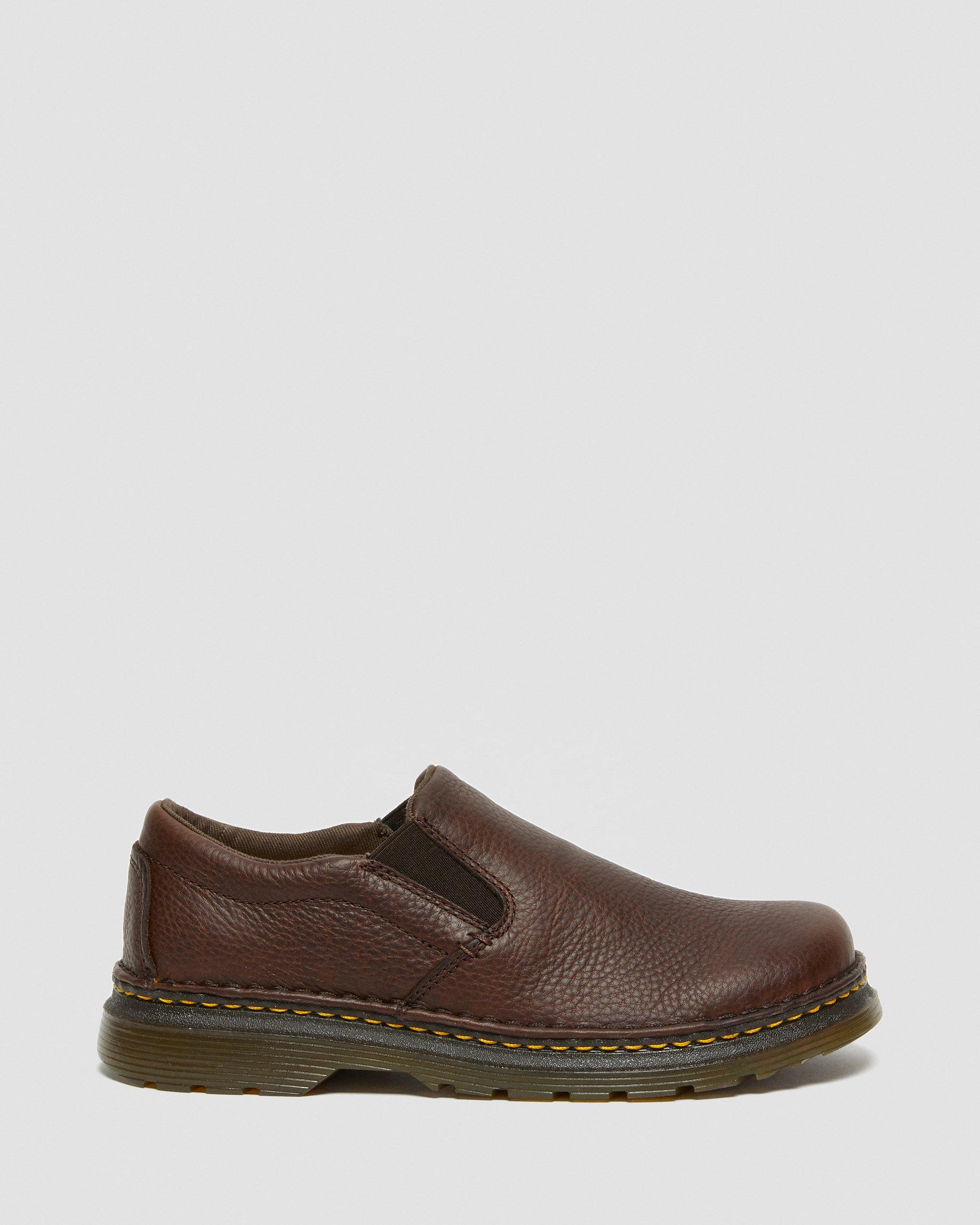 BOYLE MEN'S GRIZZLY LEATHER SLIP ON 