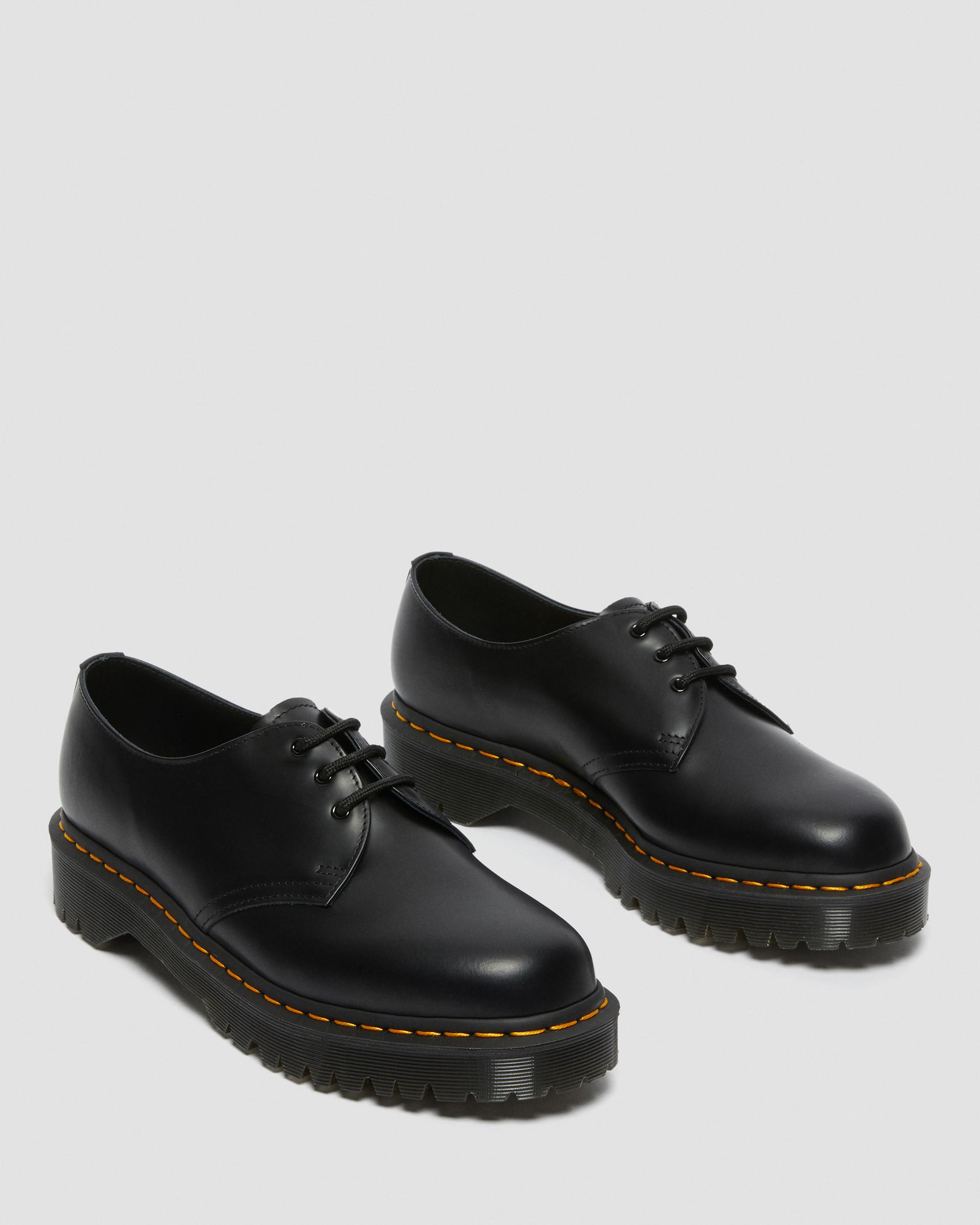 Black 1461 BEX SMOOTH LEATHER OXFORD SHOES