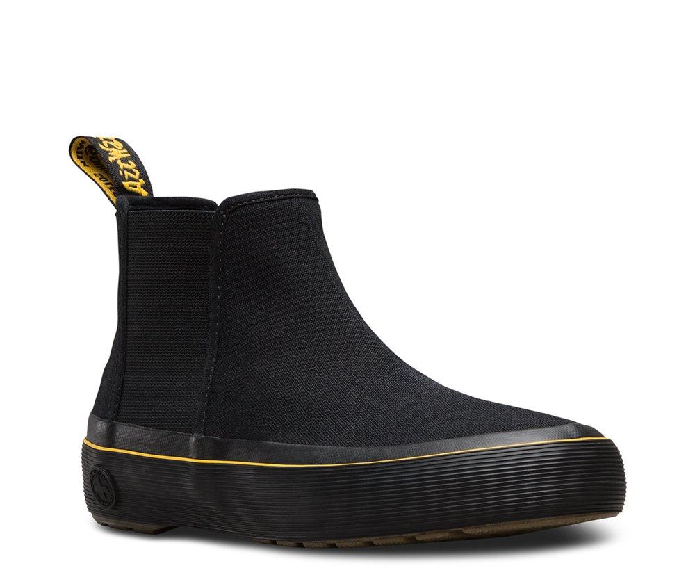 dr martens flora croc black