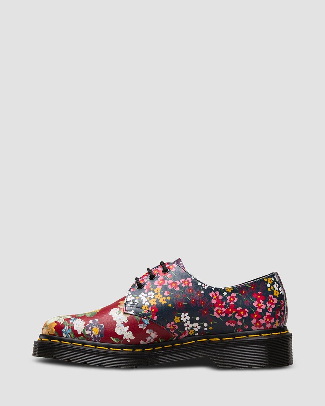 dr martens shoes floral