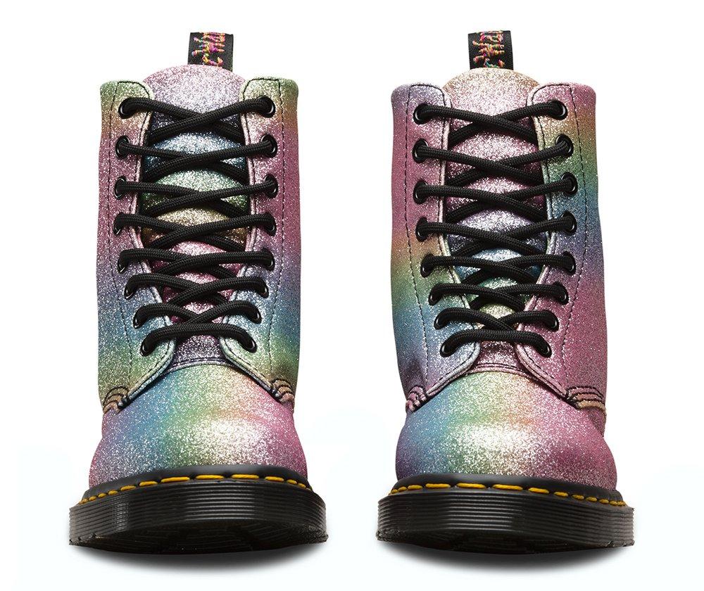 1460 PASCAL RAINBOW GLITTER Women's Boots Dr. Martens Official
