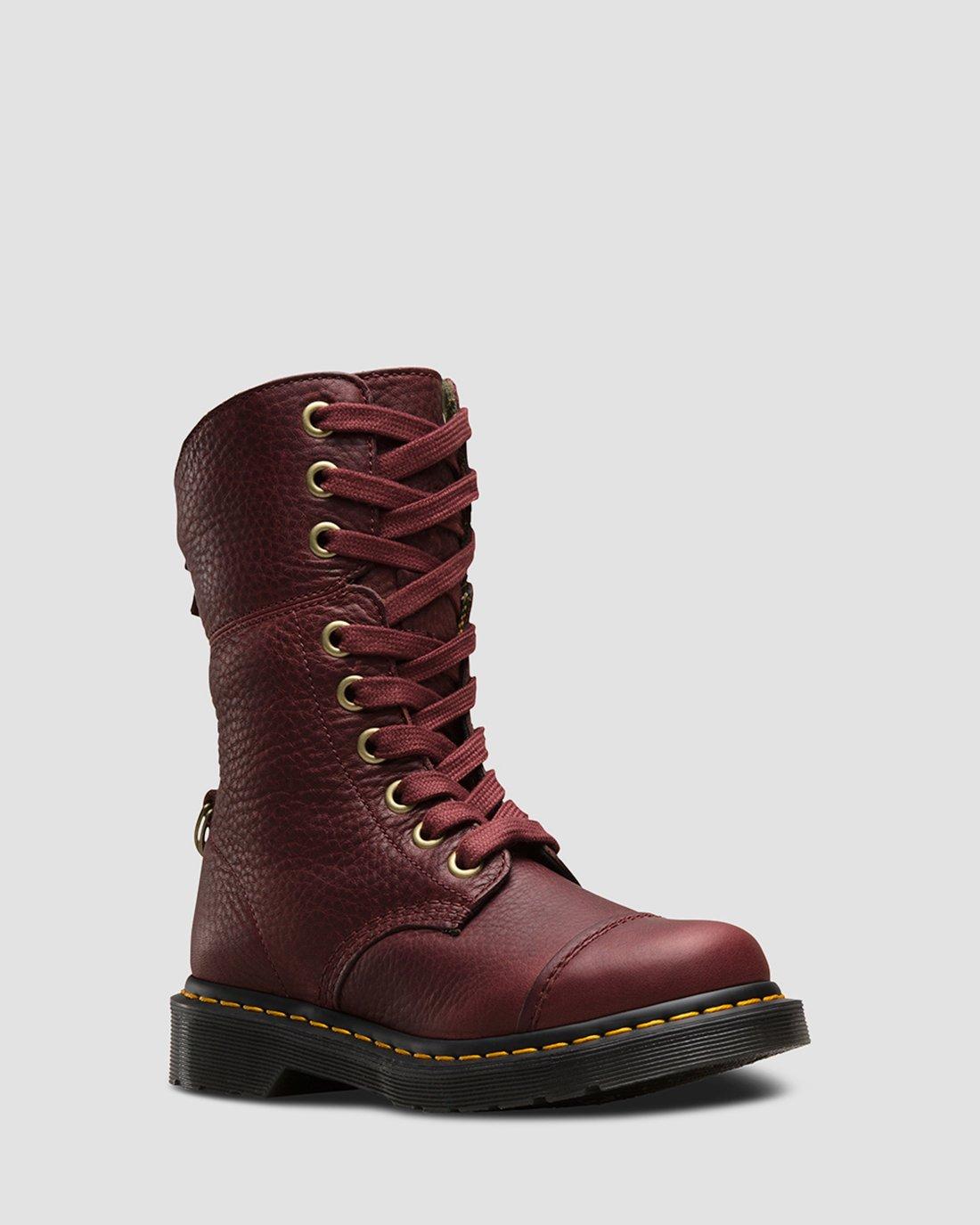 dr martens fur lined aimilita grizzly
