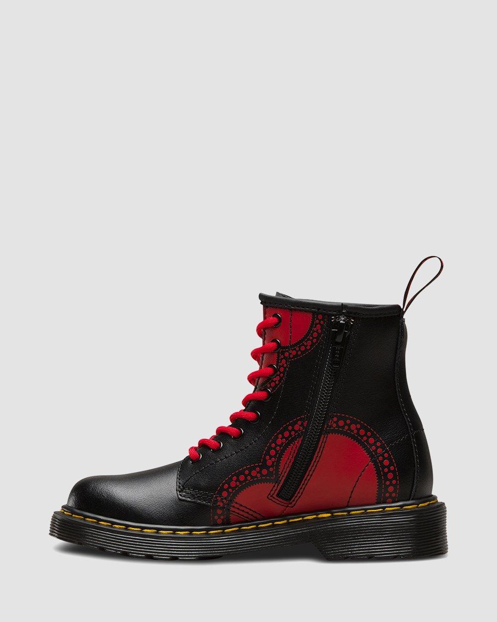 doc martens with hearts