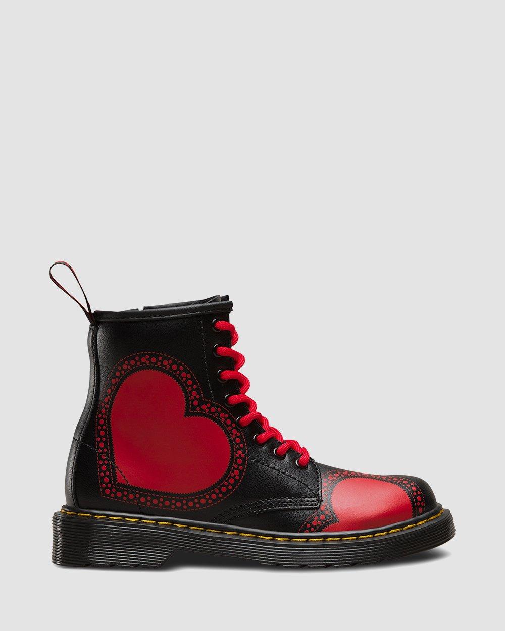doc martens with hearts