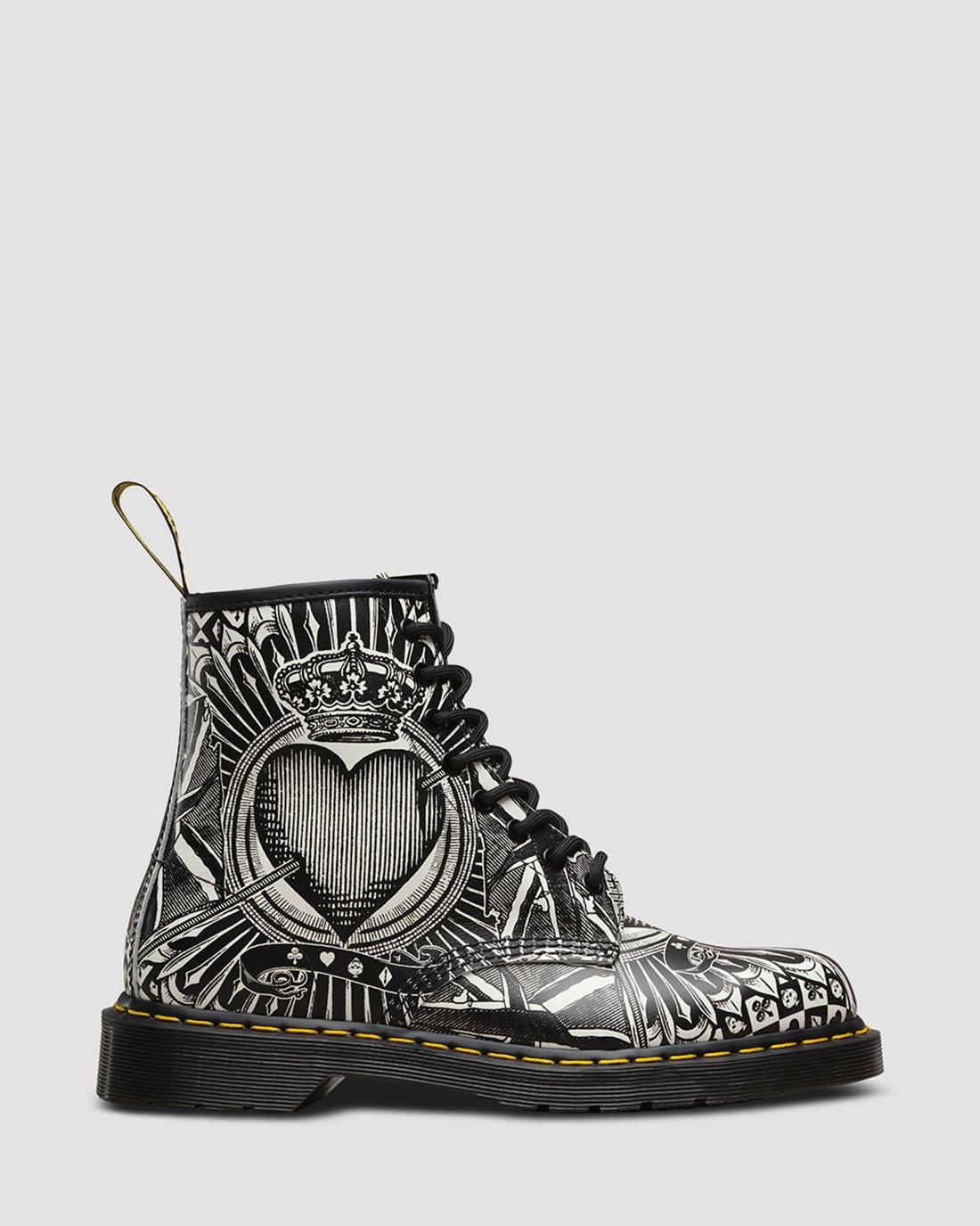 playing card doc martens
