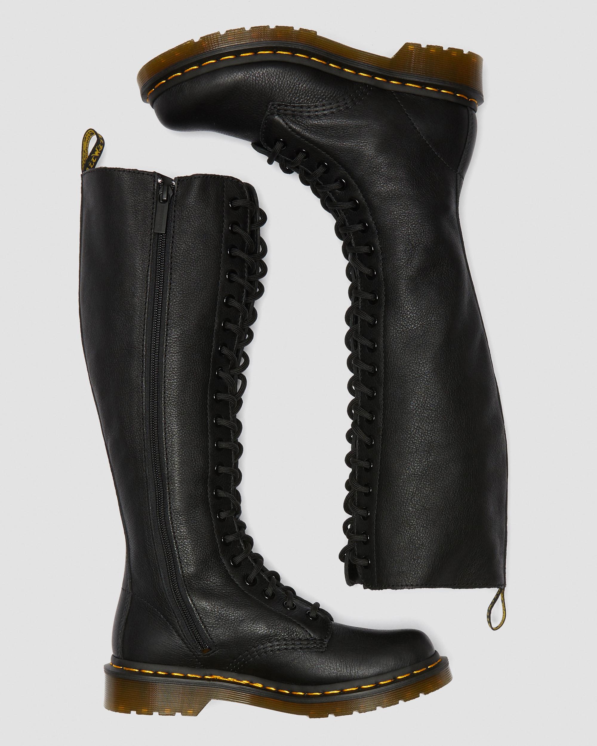 DR MARTENS 1B60 Virginia Leather Knee High Boots
