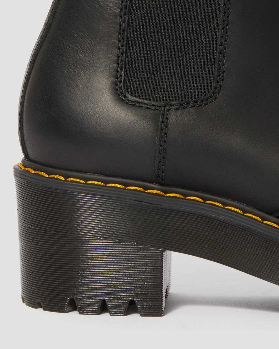 Rometty Women's Leather Platform Chelsea BootsRometty Wyoming Leather Platform Chelsea Boots | Dr Martens