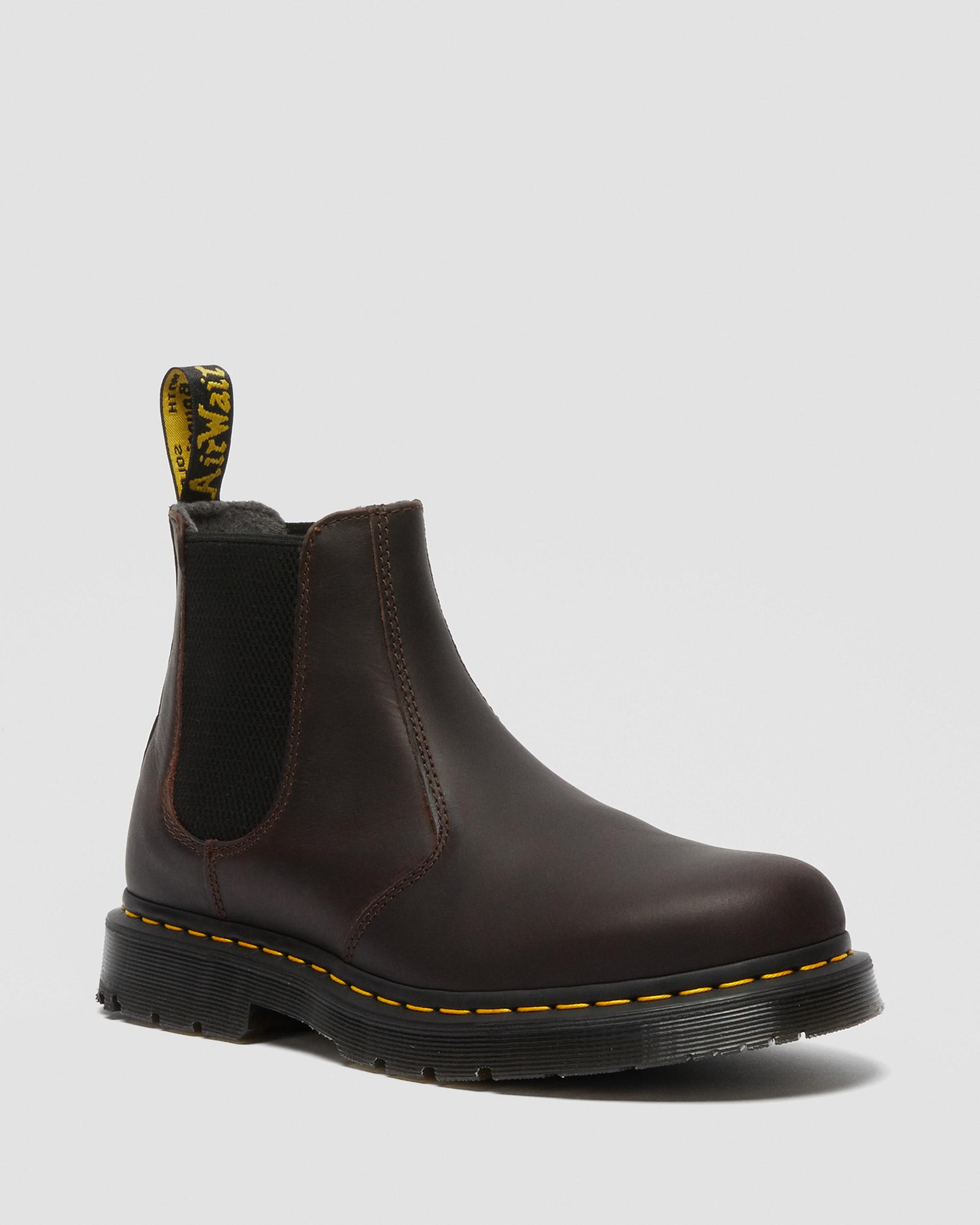 wool lined doc martens