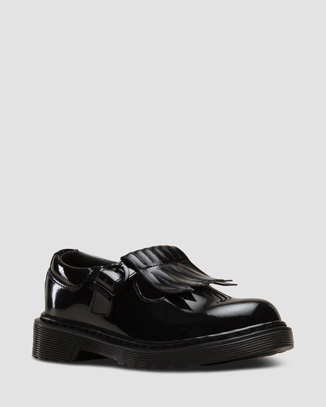 dr martens school shoes with bow