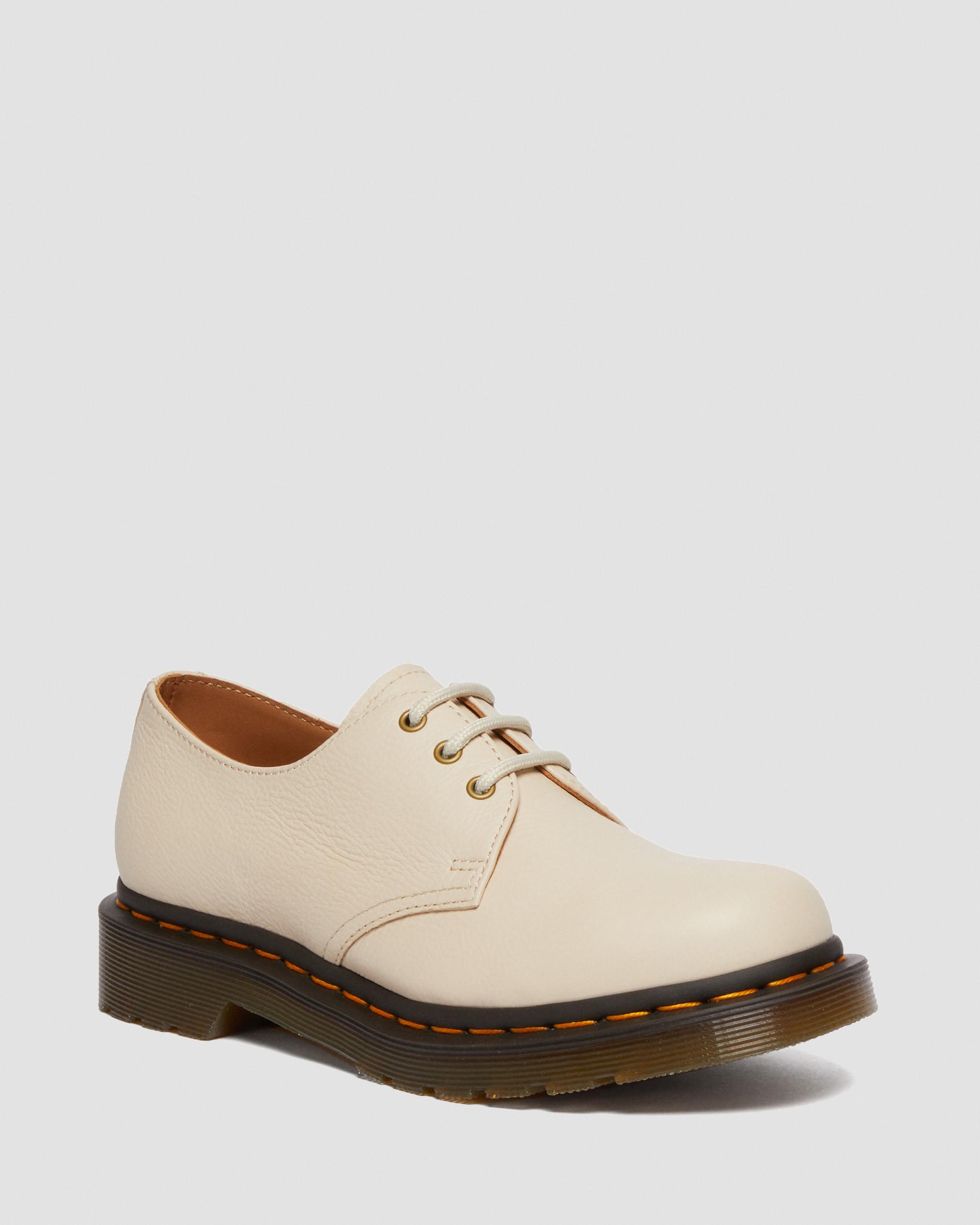 Dr. Martens' Damen 1461 Virginia Leder Oxford Schuhe In Creme