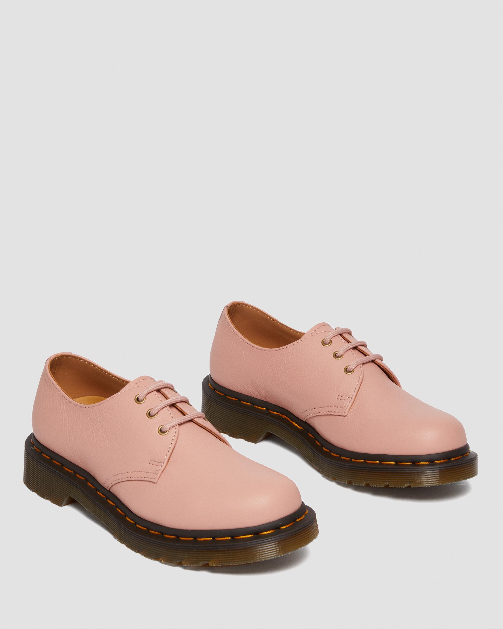 Shop Dr. Martens' 1461 Virginia Leder Oxford Schuhe In Rosa