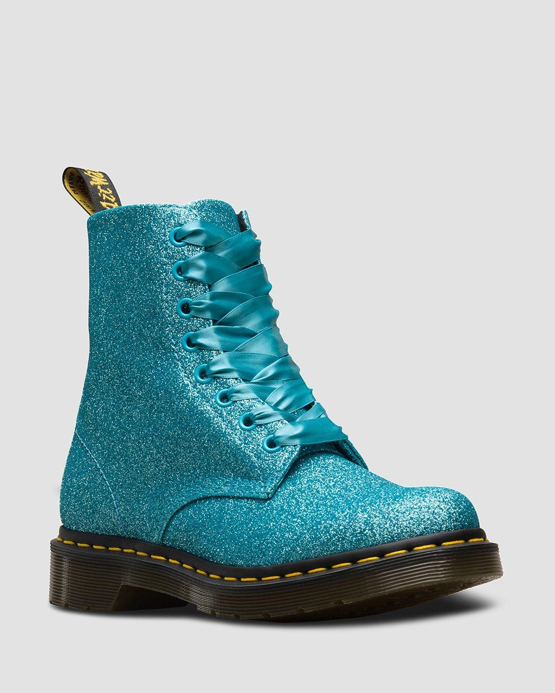 dr martens pascal black glitter