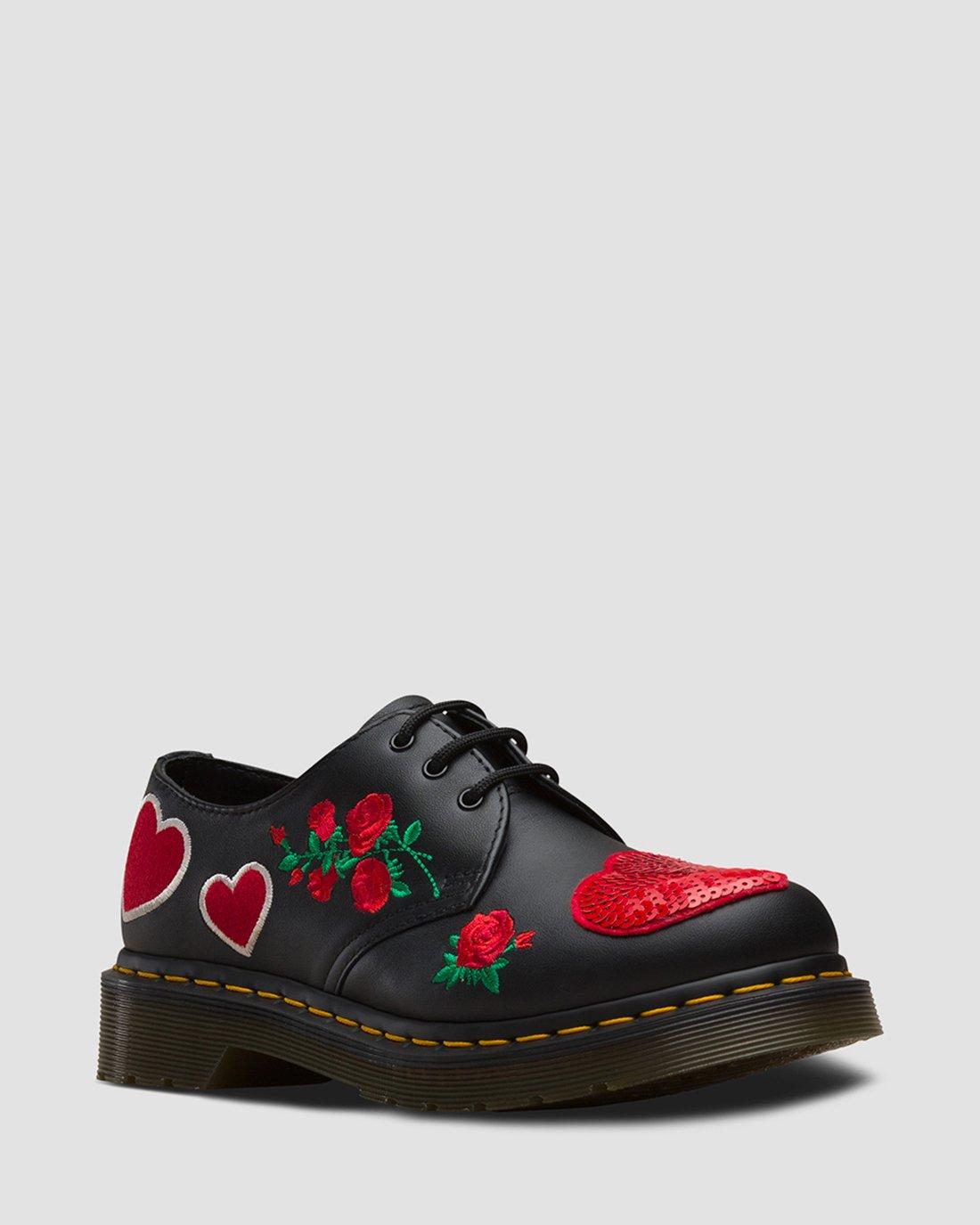dr martens with hearts
