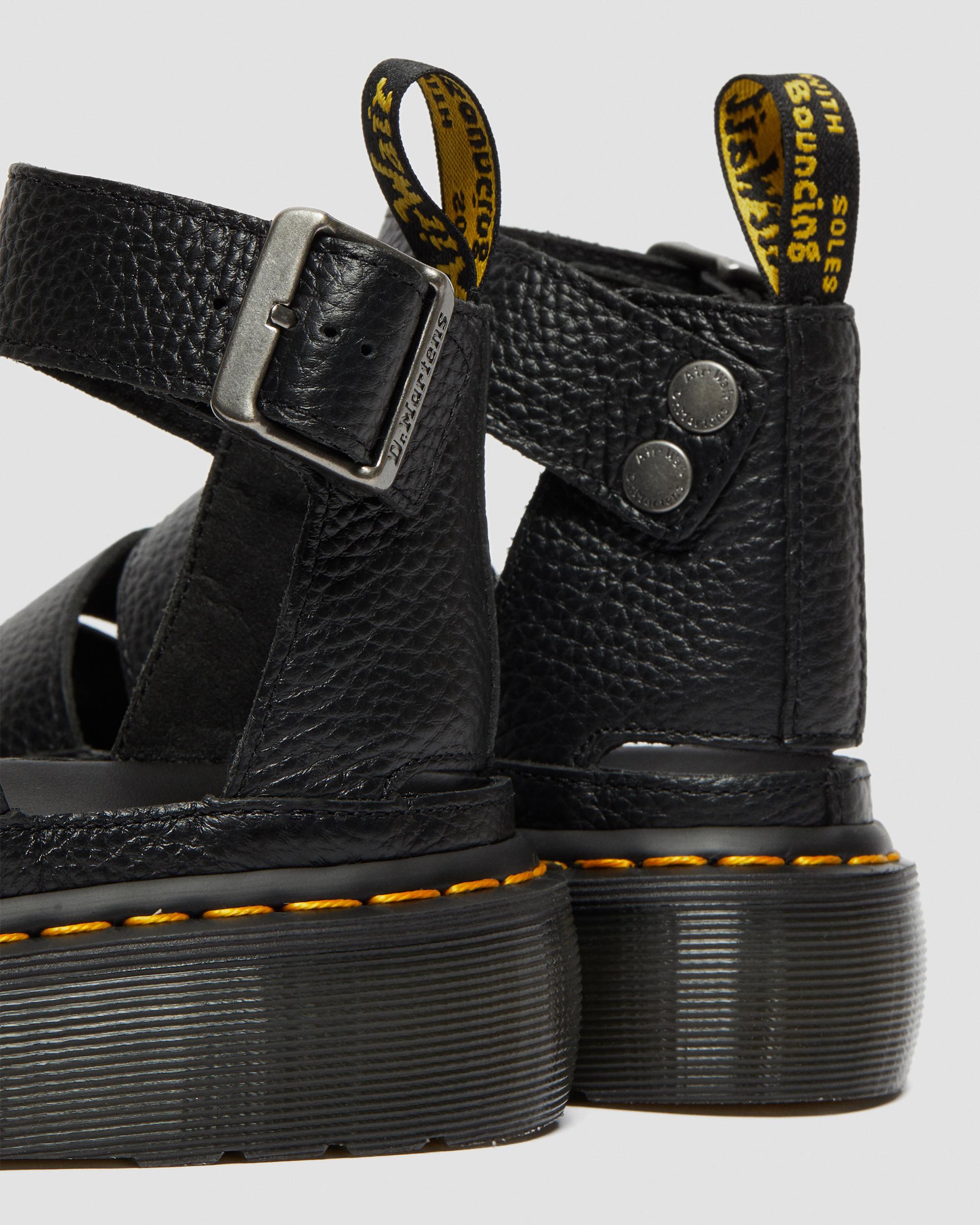 dr martens clarissa ii quad chunky sandals in black