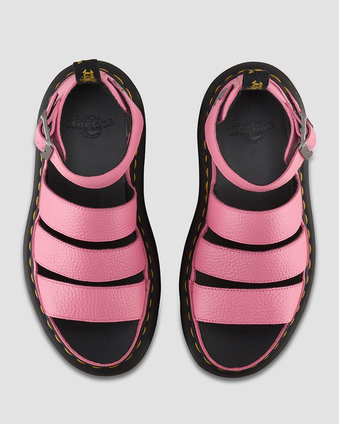 dr martens quad platform sandals