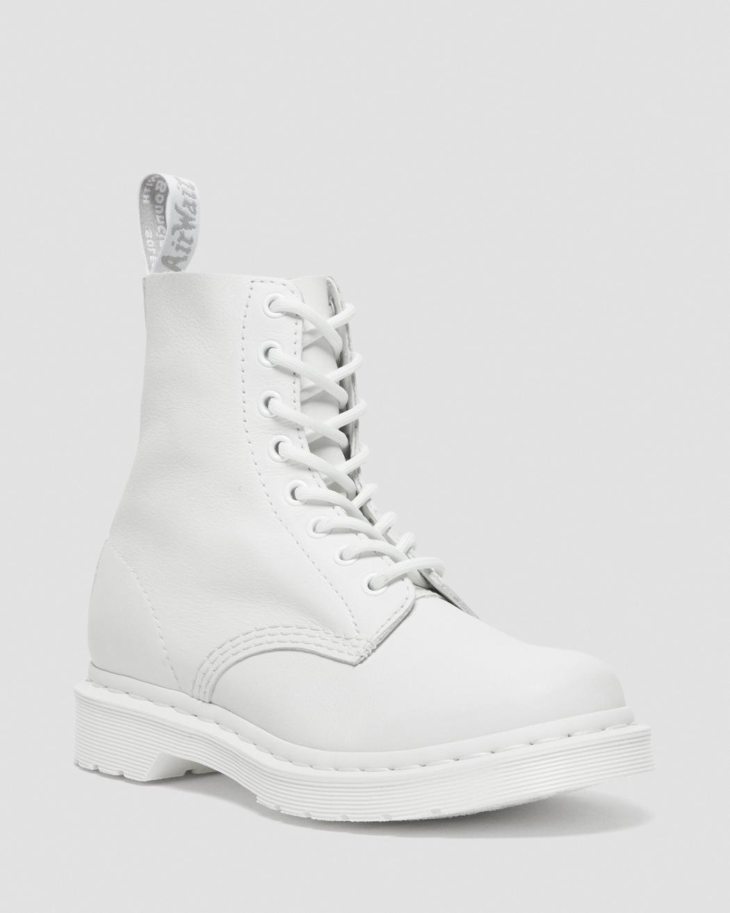 1460 PASCAL MONO VIRGINIA LEATHER ANKLE BOOTS | Dr. Martens