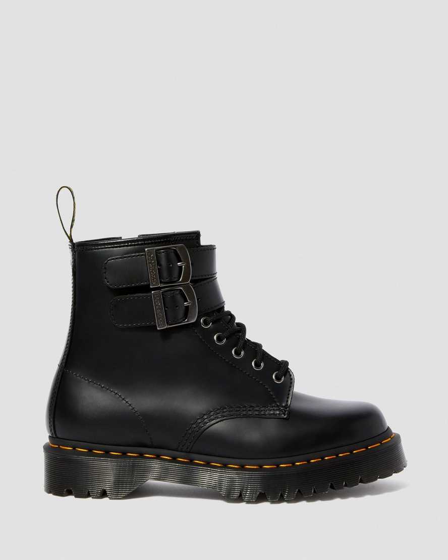 1460 SMOOTH LEATHER BUCKLE BOOTS | Dr. Martens Official