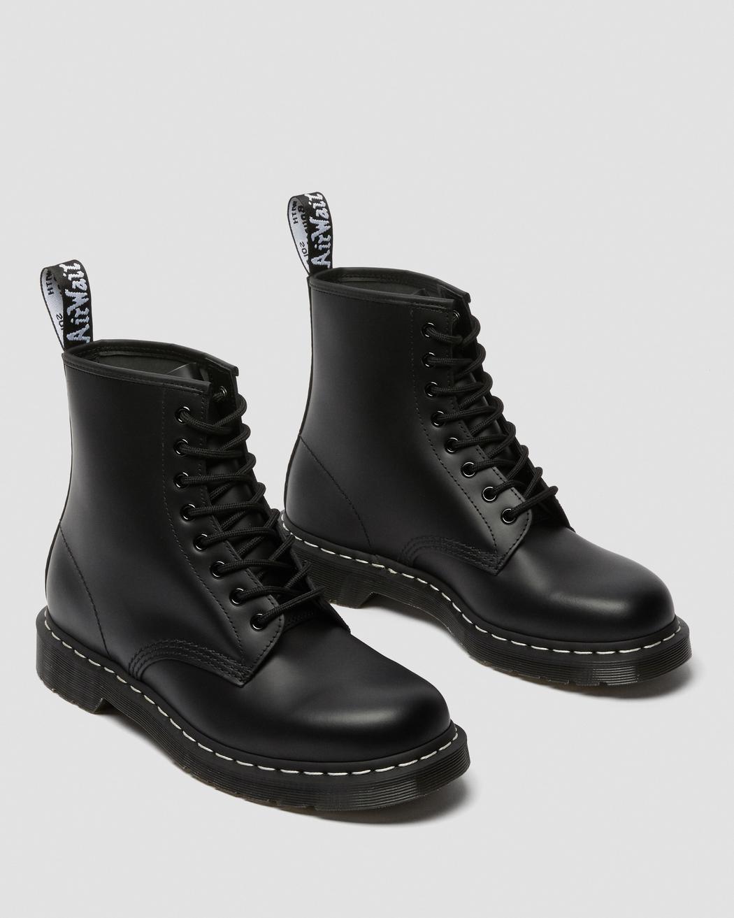 1460 WHITE STITCH ANKLE BOOTS | Dr. Martens
