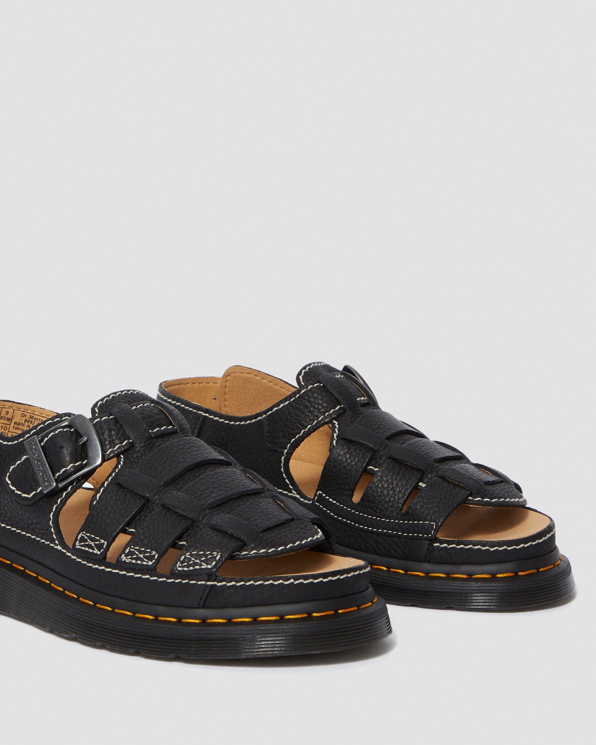 womens leather fisherman sandals