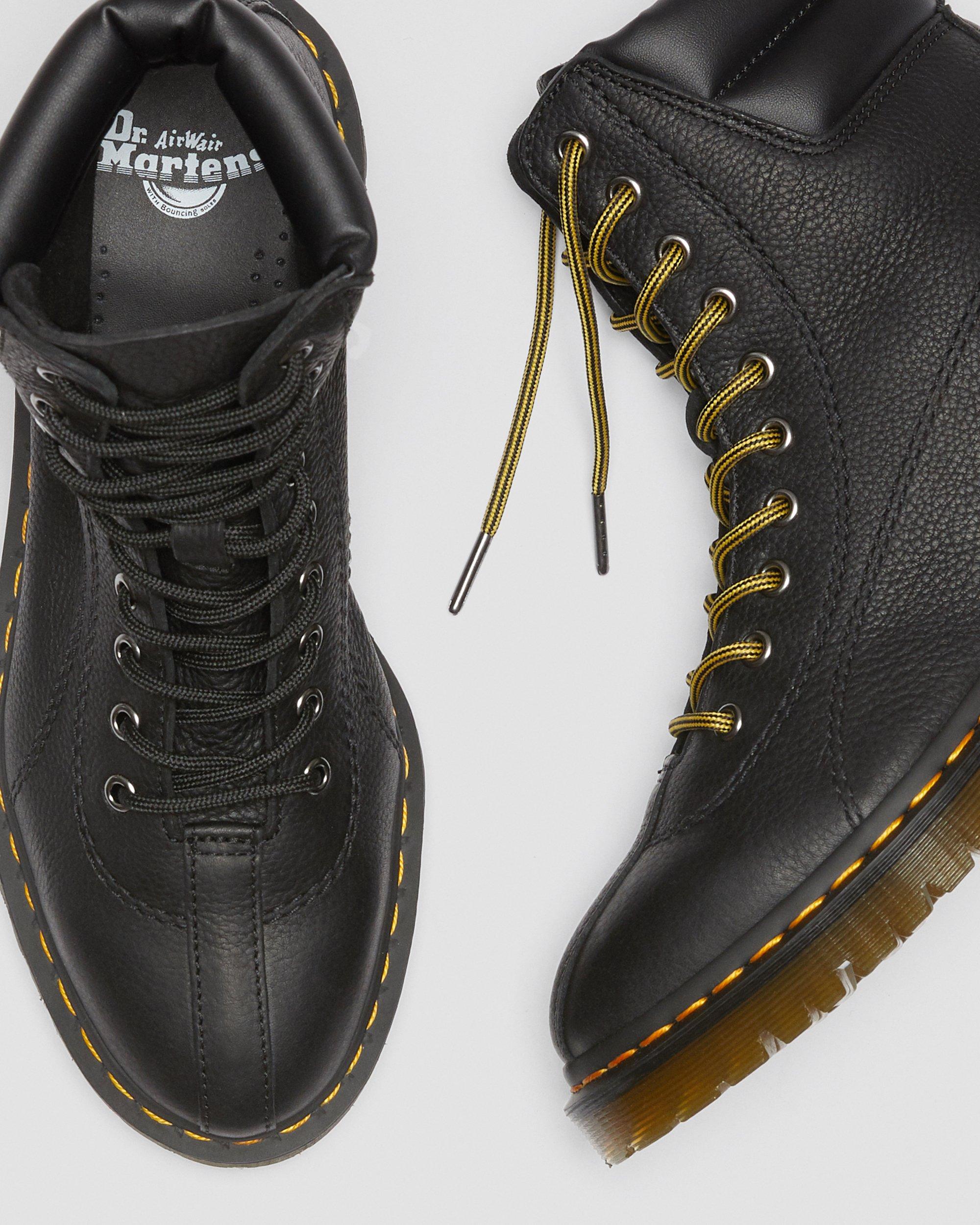 SANTO LEATHER PADDED COLLAR BOOTS | Dr. Martens