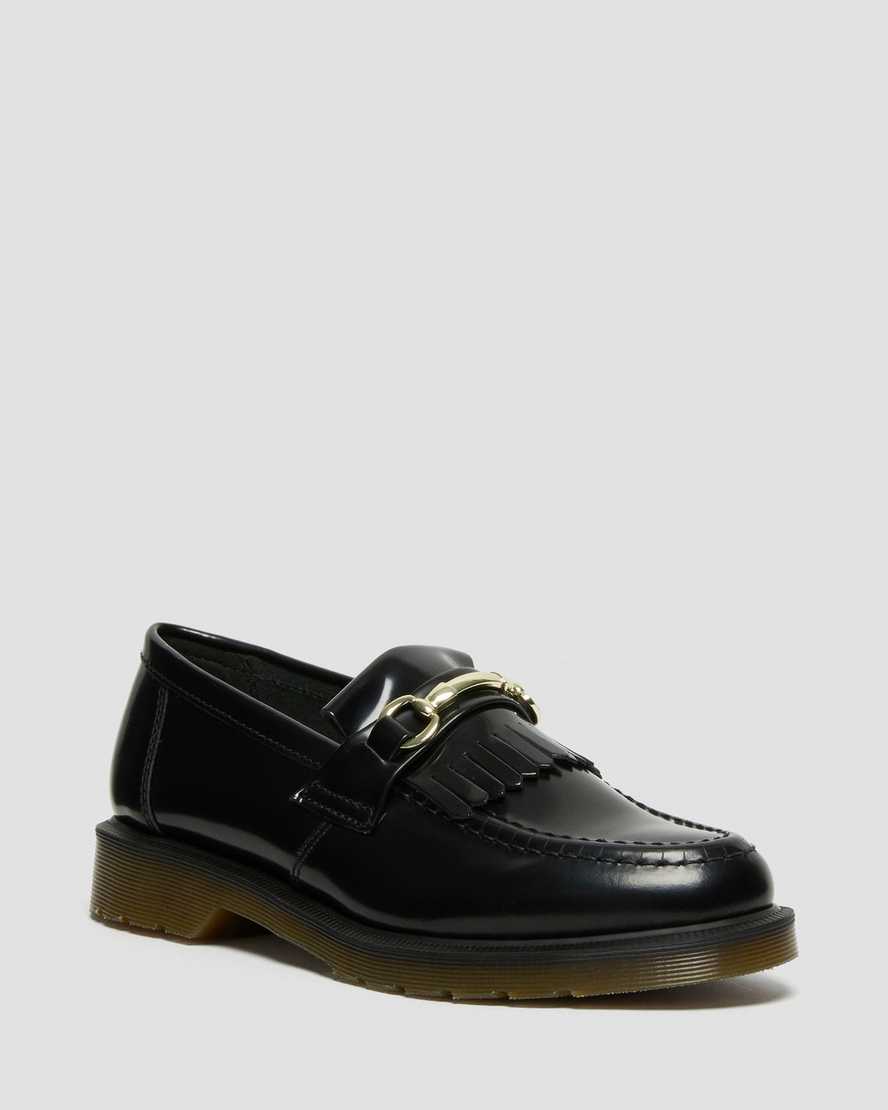 ADRIAN SNAFFLE LEATHER LOAFERS | Dr Martens