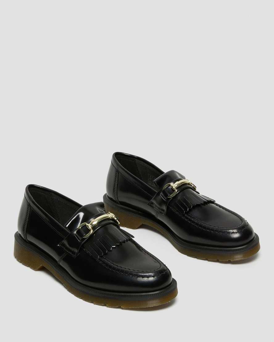 ADRIAN SNAFFLE LEATHER LOAFERS | Dr Martens
