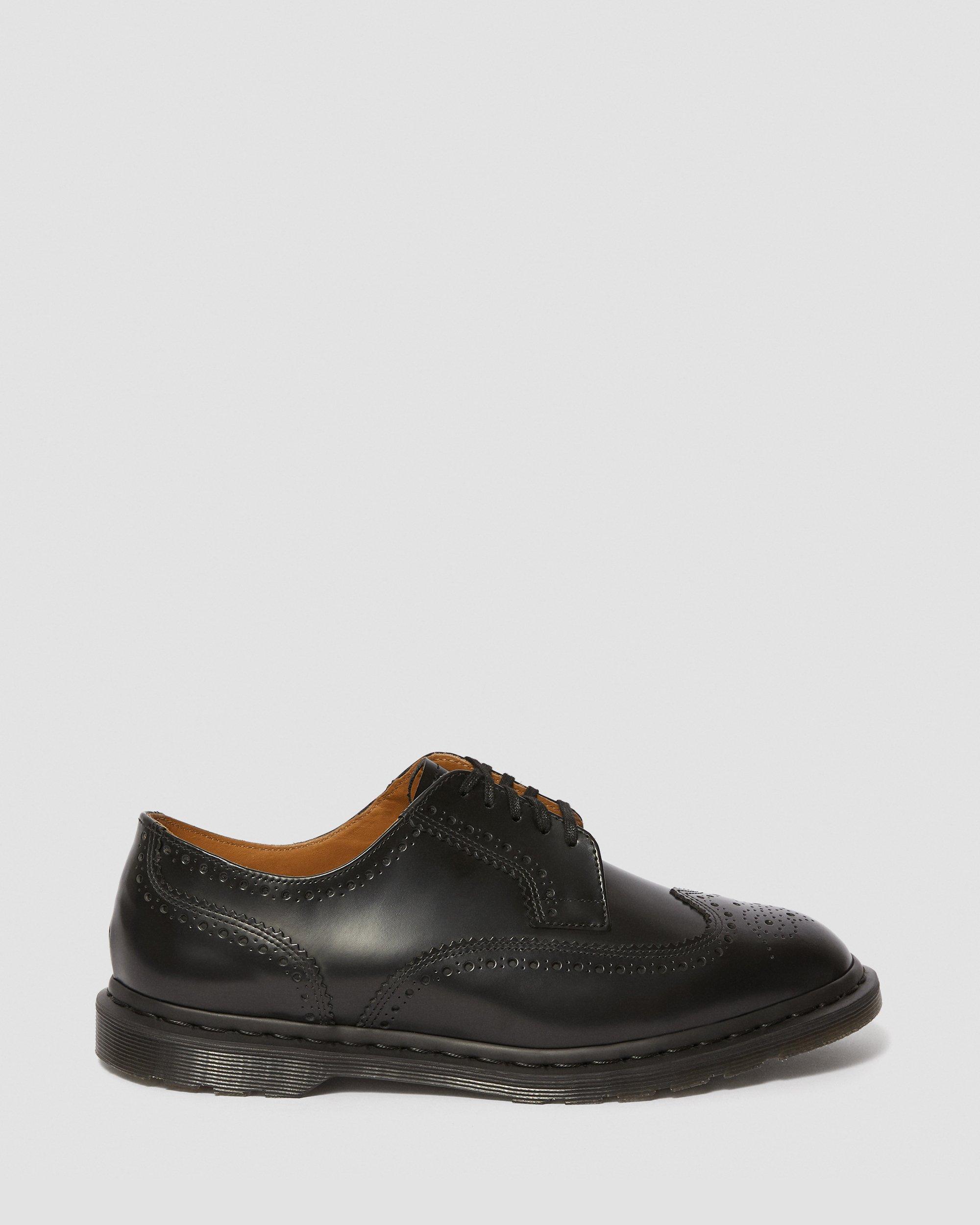 KELVIN II SMOOTH LEATHER BROGUE SHOES 
