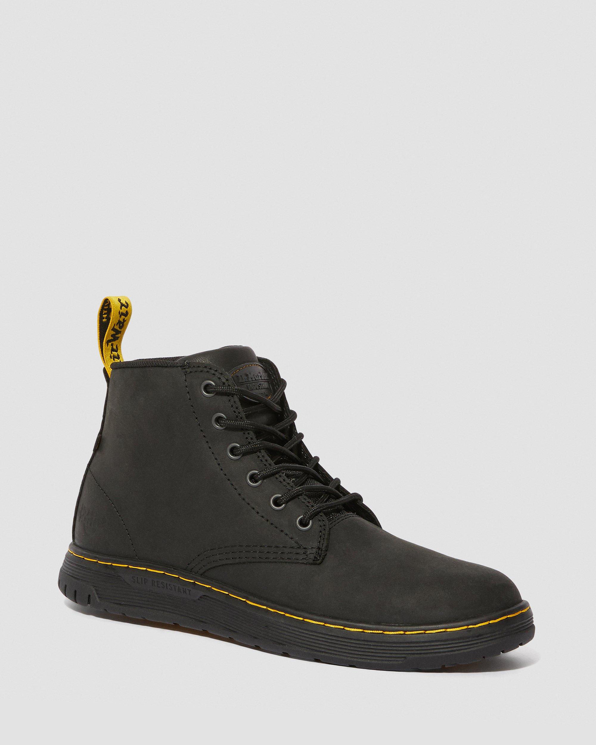leather slip resistant work boots