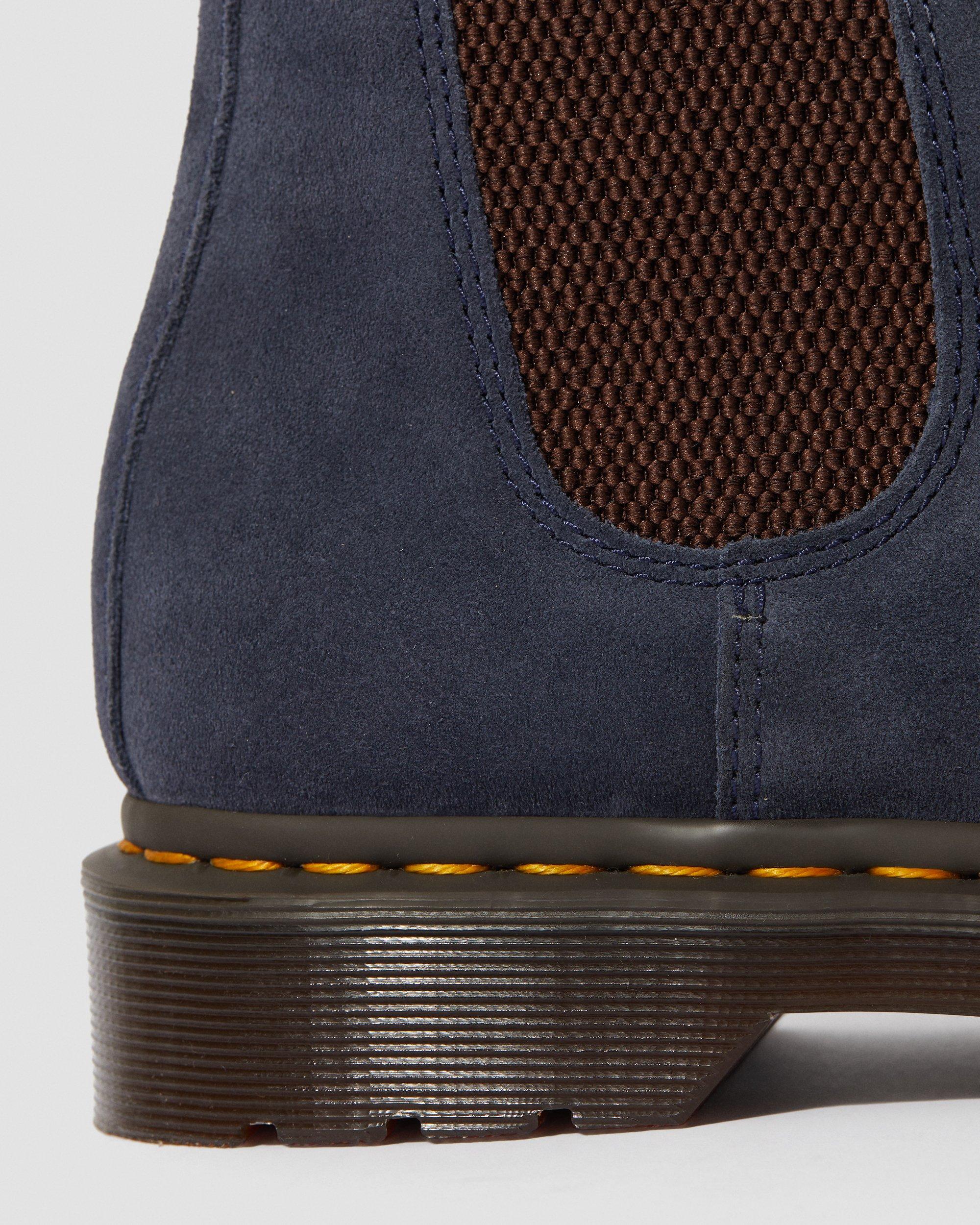 dr martens 2976 suede chelsea boots