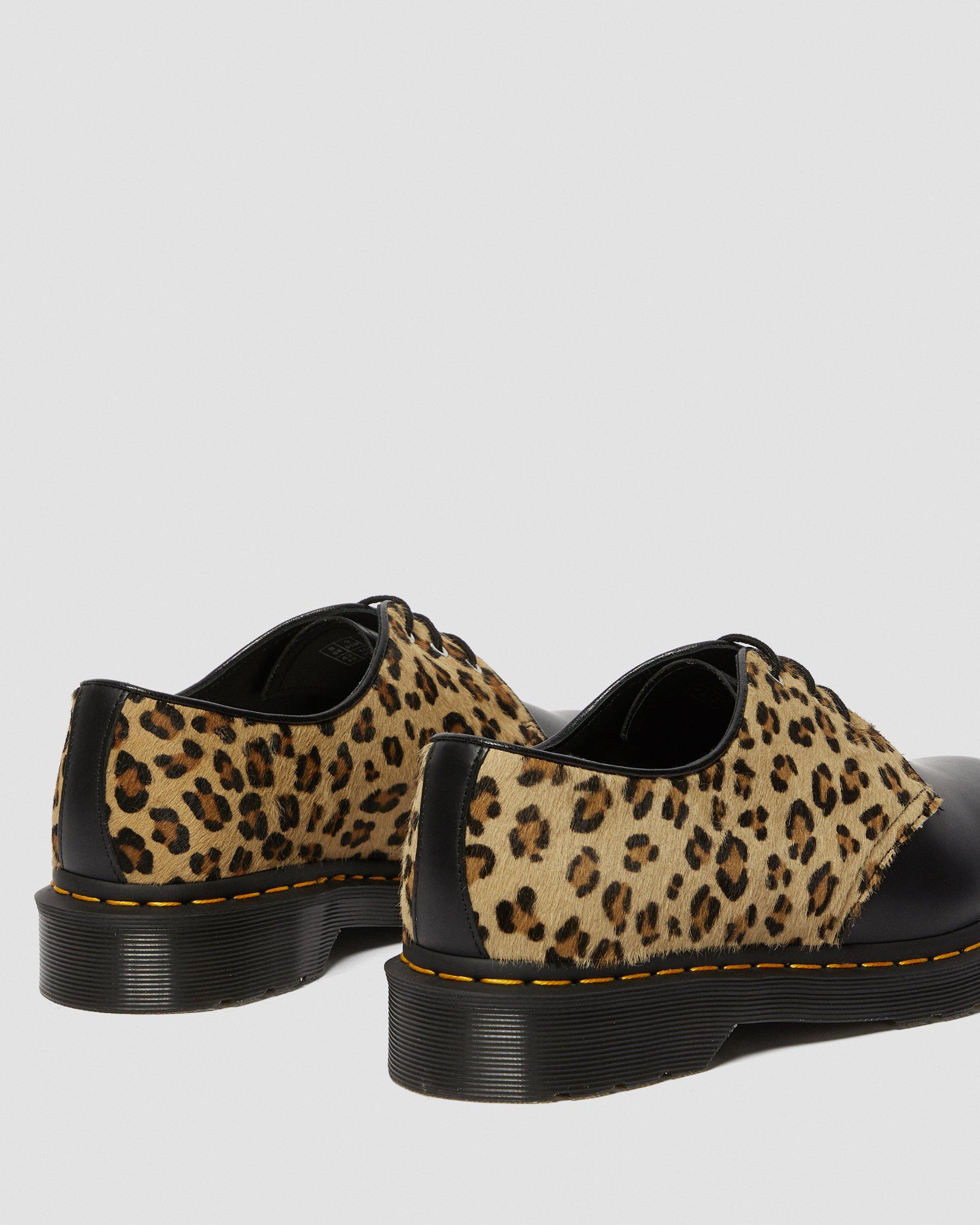 leopard print dr martens boots
