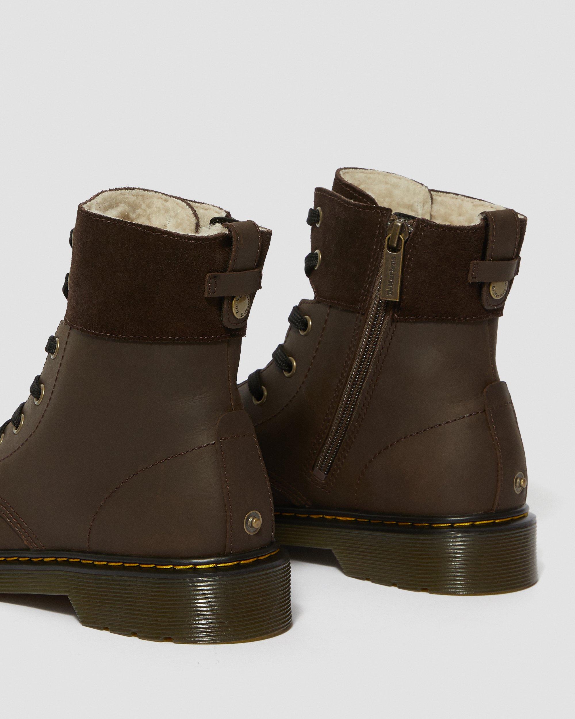 aimilita fur lined dr martens