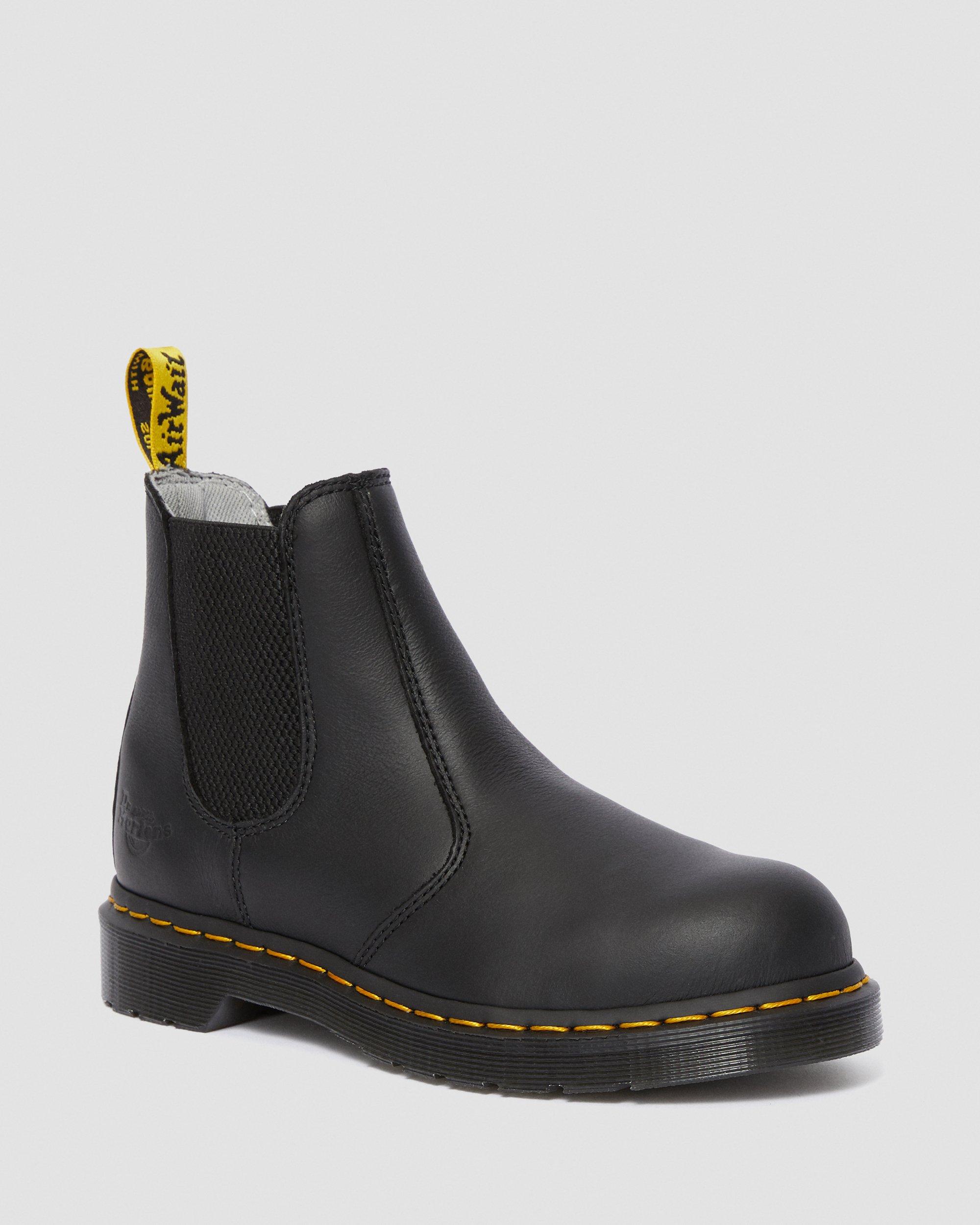dr martens steel toe safety boots