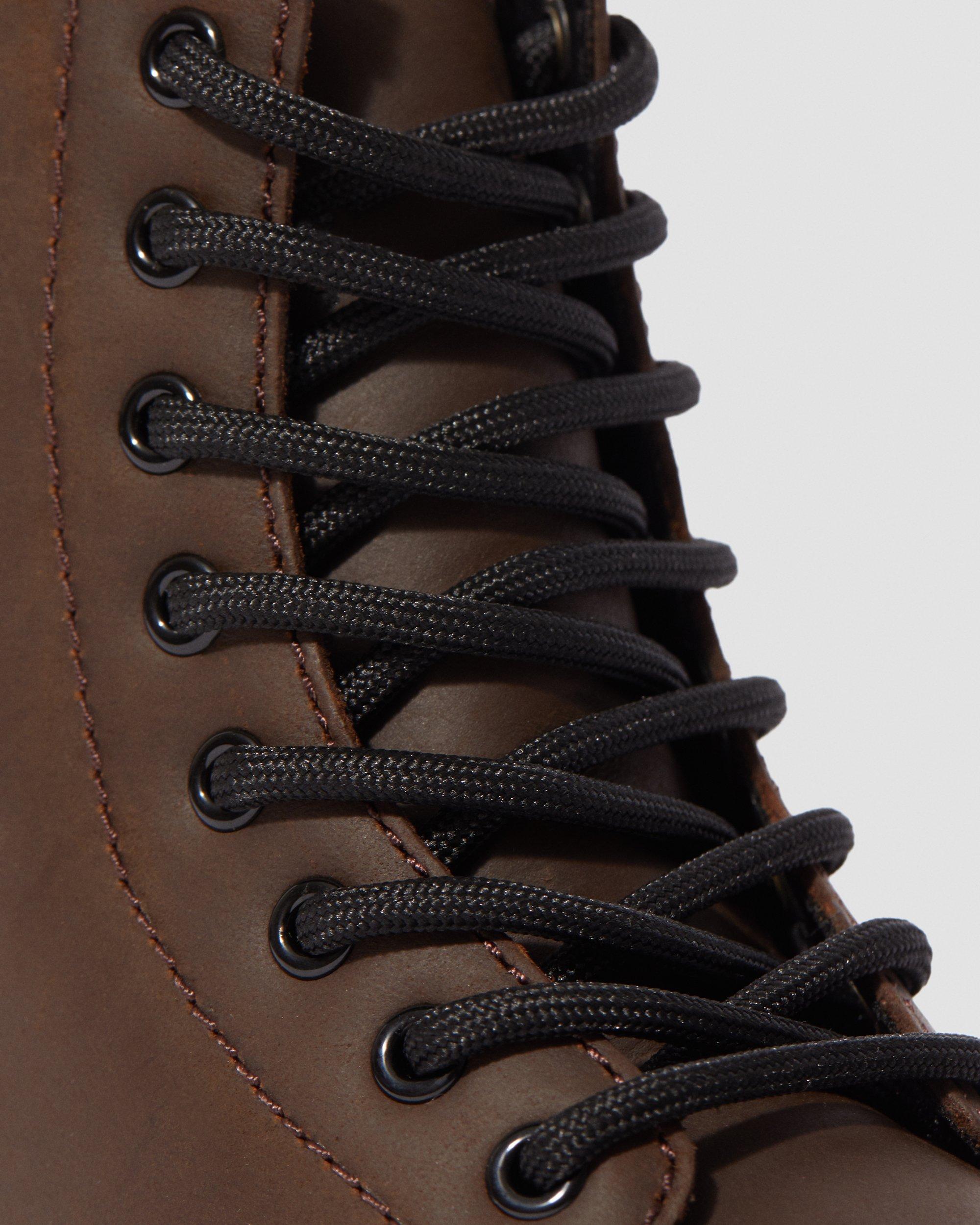 1460 serena faux fur lined ankle boots brown