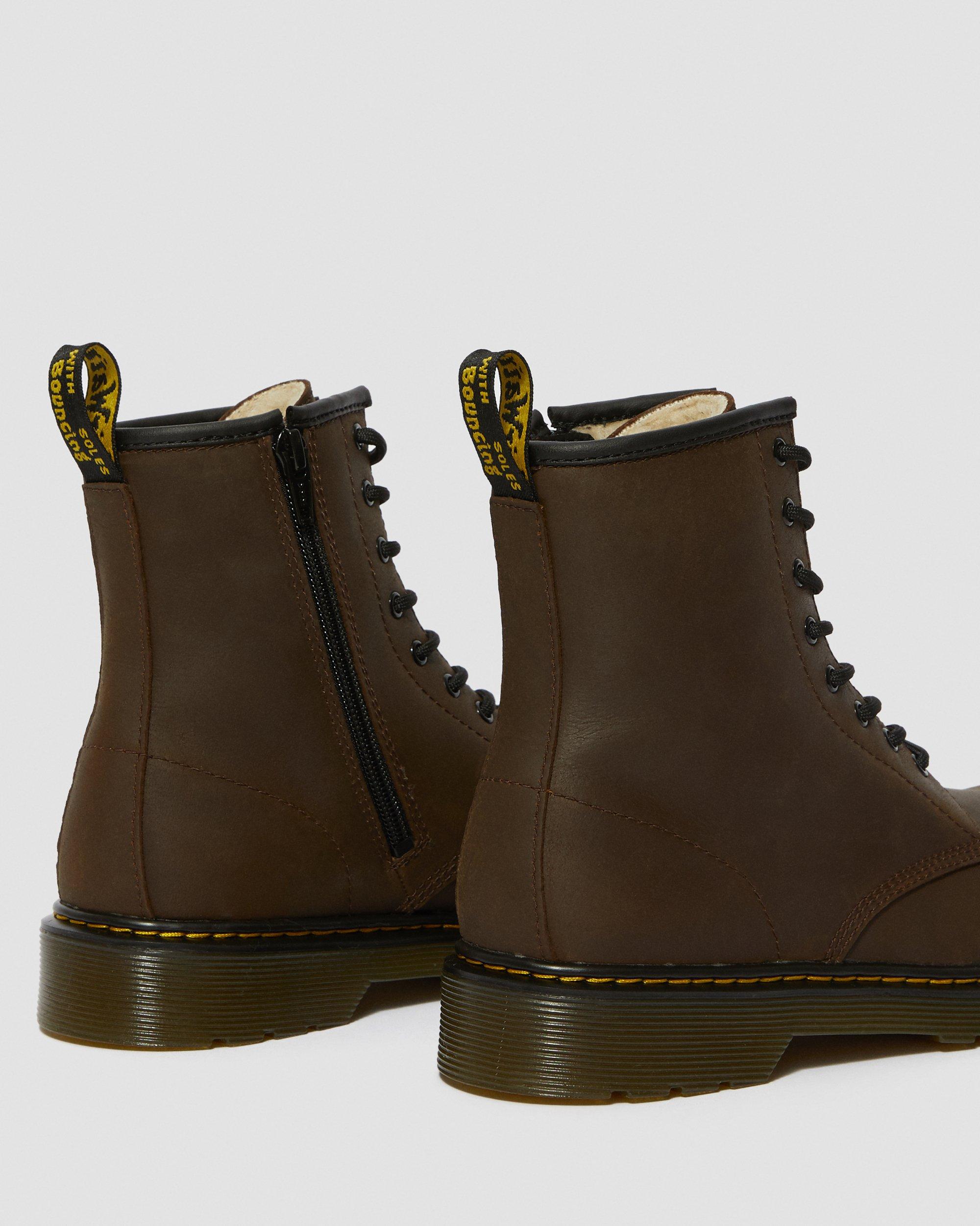 dr martens faux fur lined boots