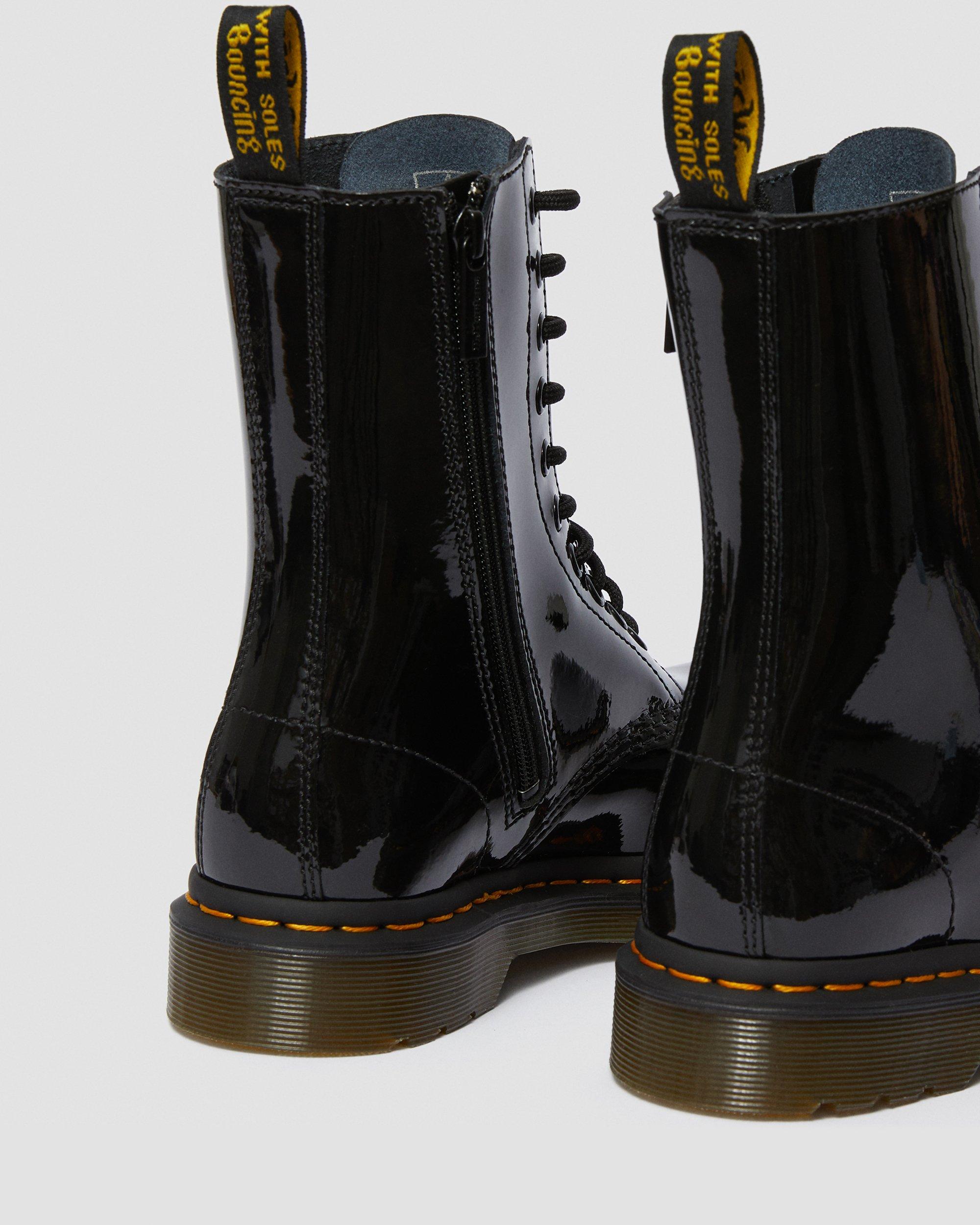 womens patent dr martens boots