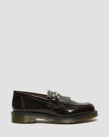 ADRIAN SNAFFLE LEATHER LOAFERS | Dr. Martens