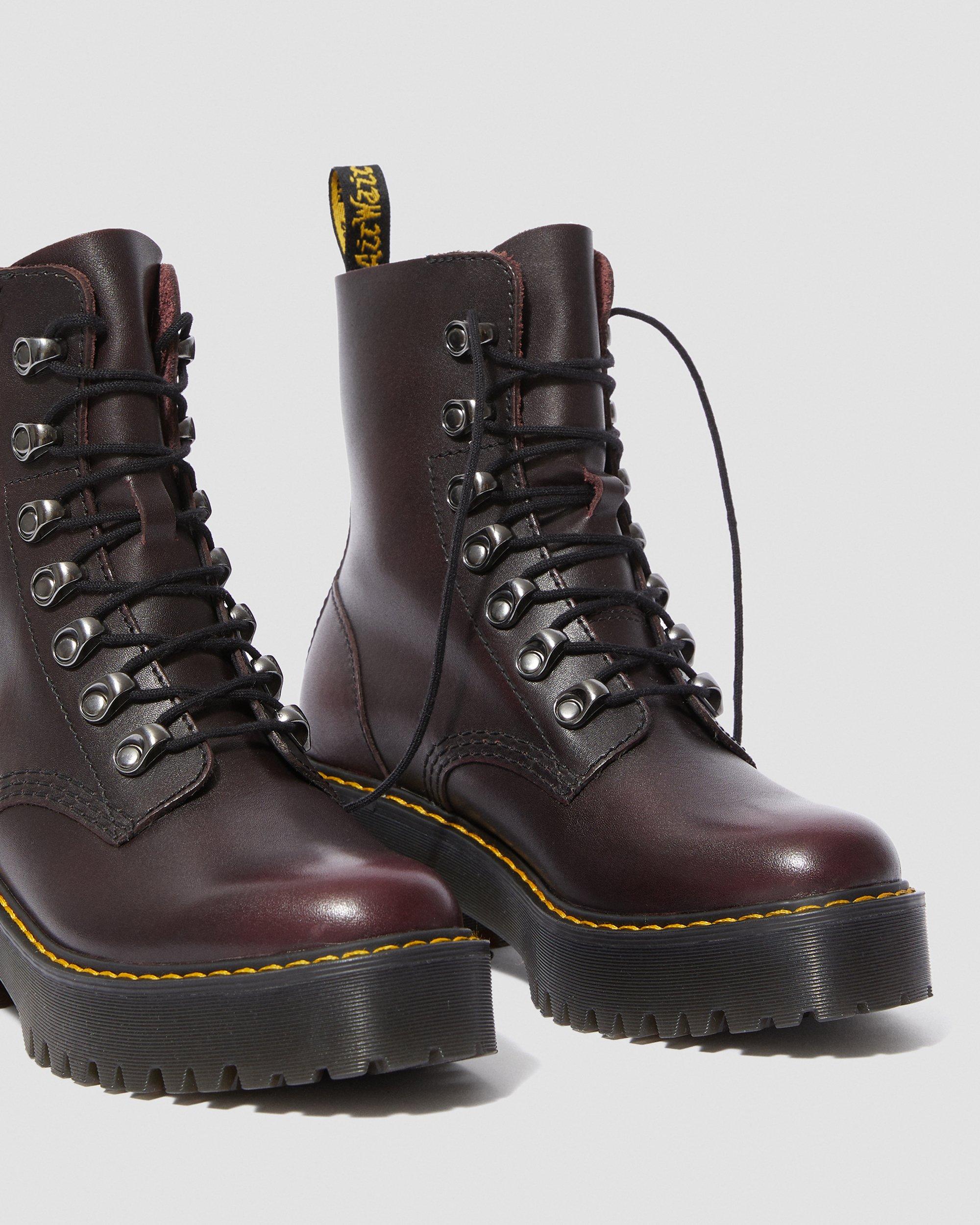 doc marten maroon boots