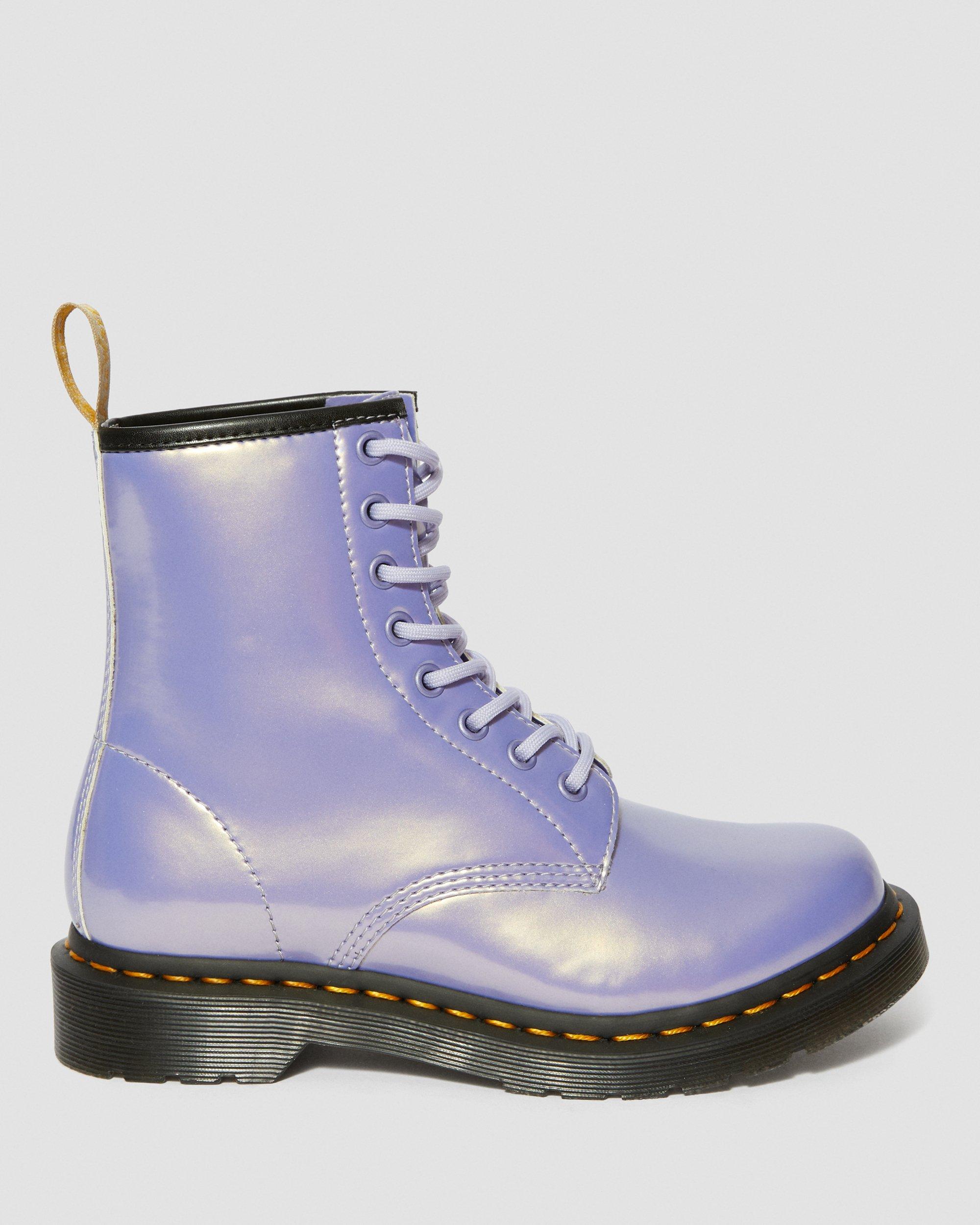 doc martens womens boots purple