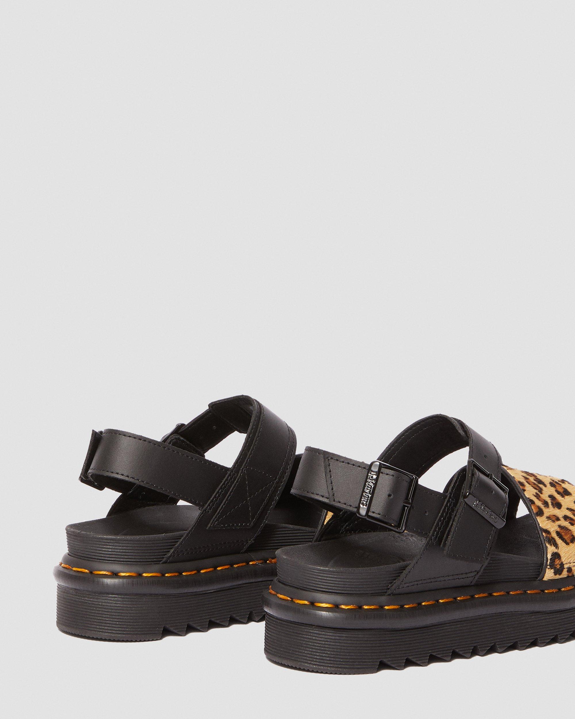 voss animal print sandals