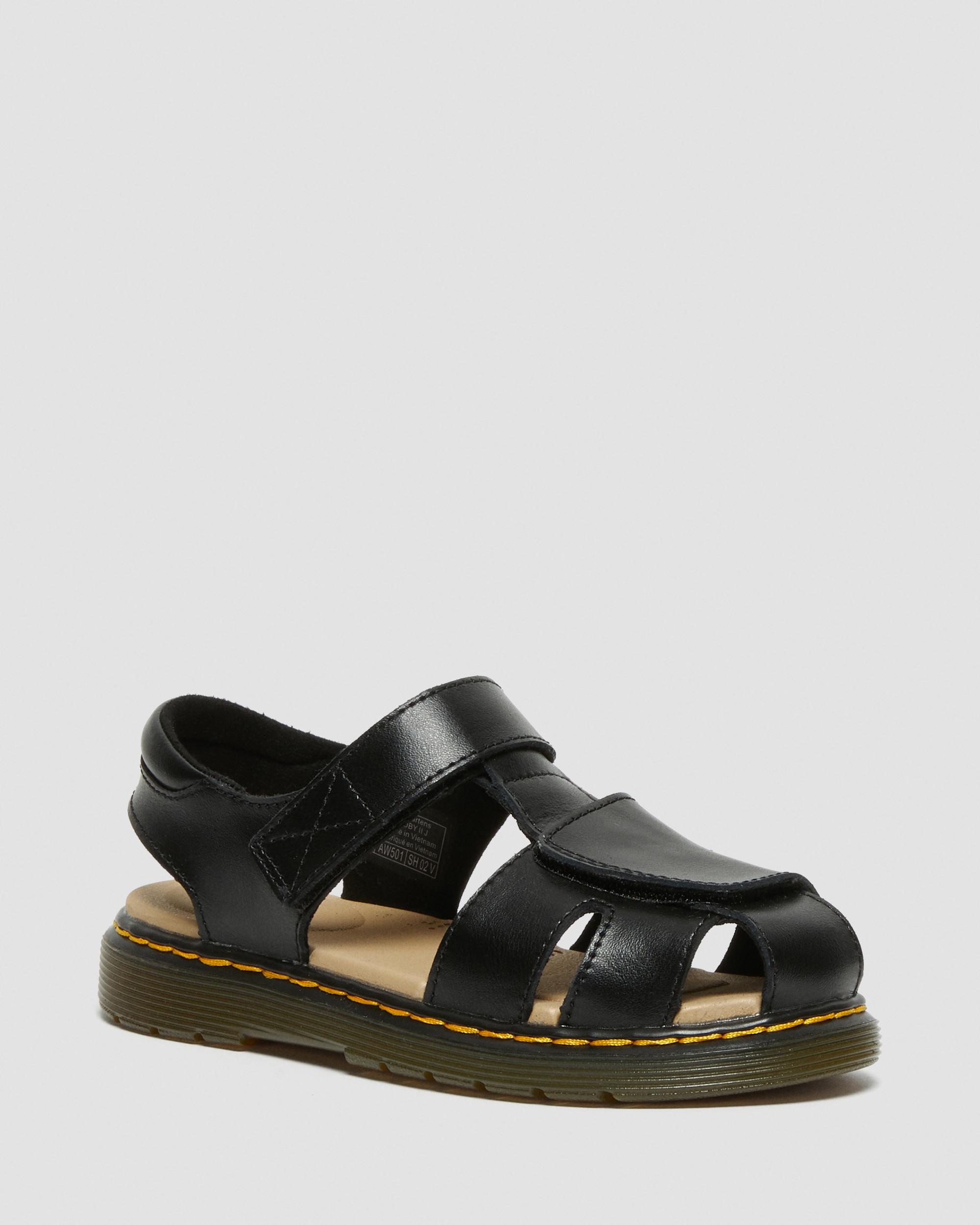 JUNIOR MOBY II LEATHER SANDALS | Dr 