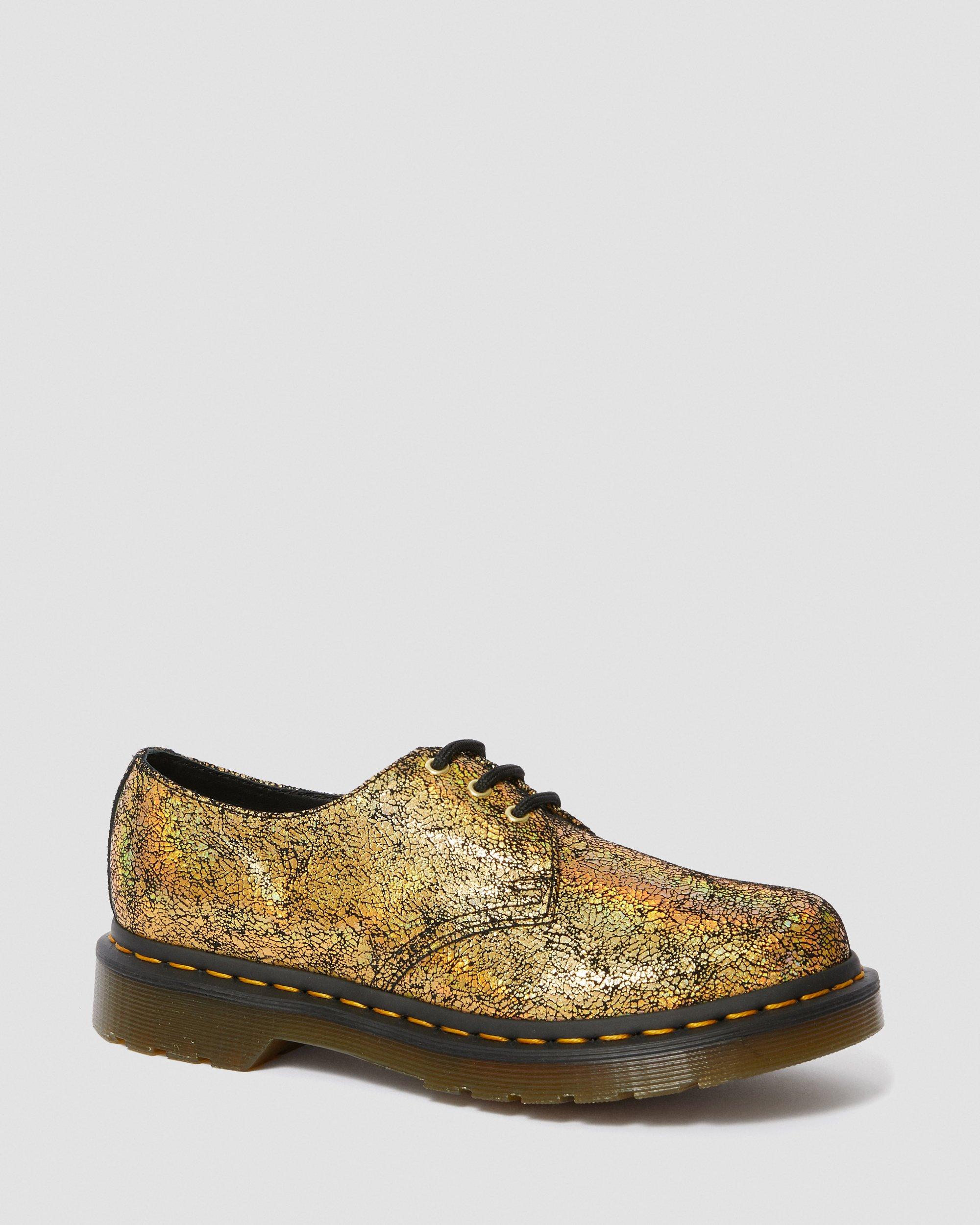 1461 METALLIC LEATHER OXFORD SHOES | Dr 