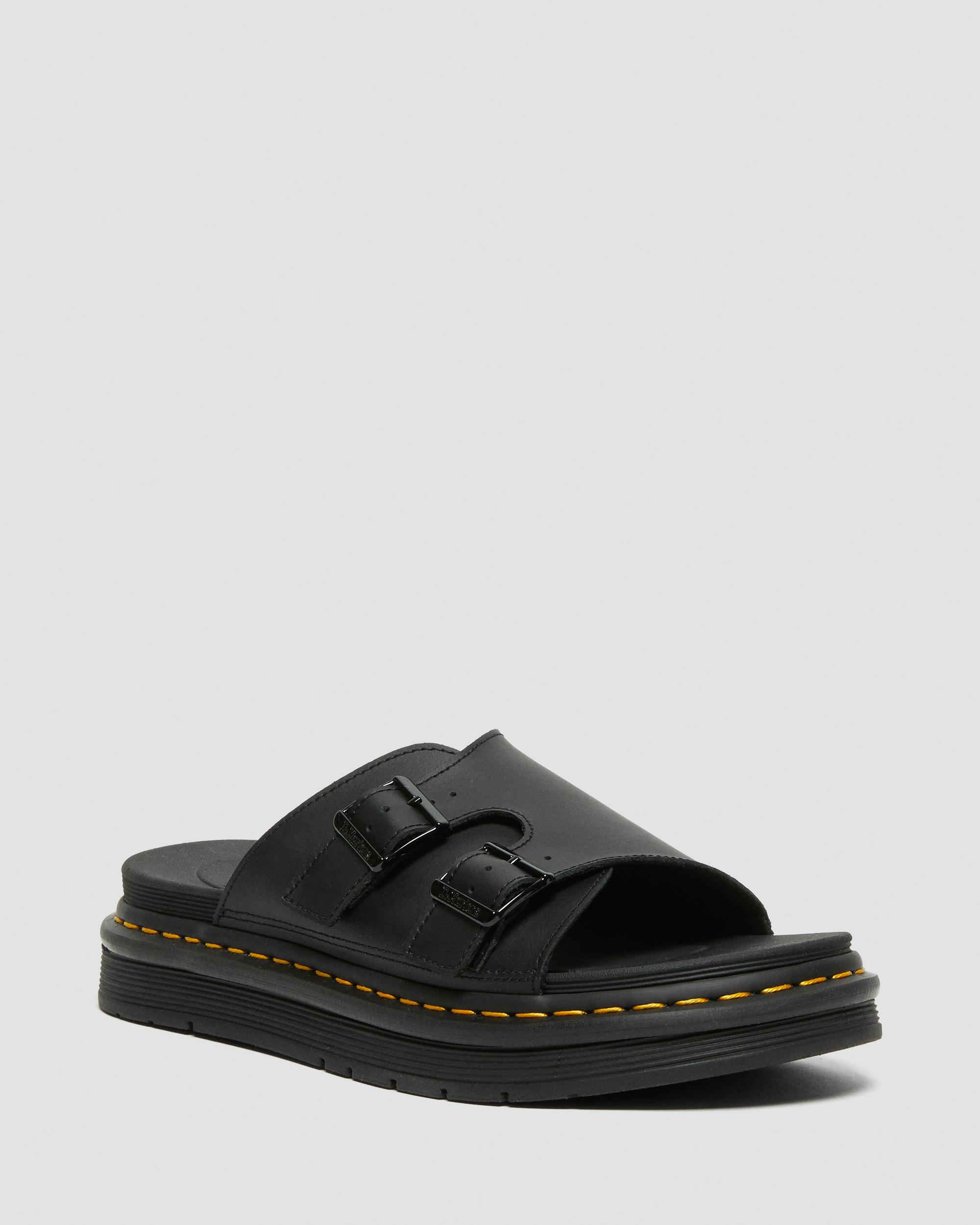 Dax Men's Leather Slide Sandals | Dr. Martens