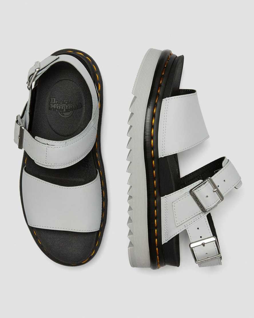 Voss Women's Light Leather Strap Sandals | Dr. Martens
