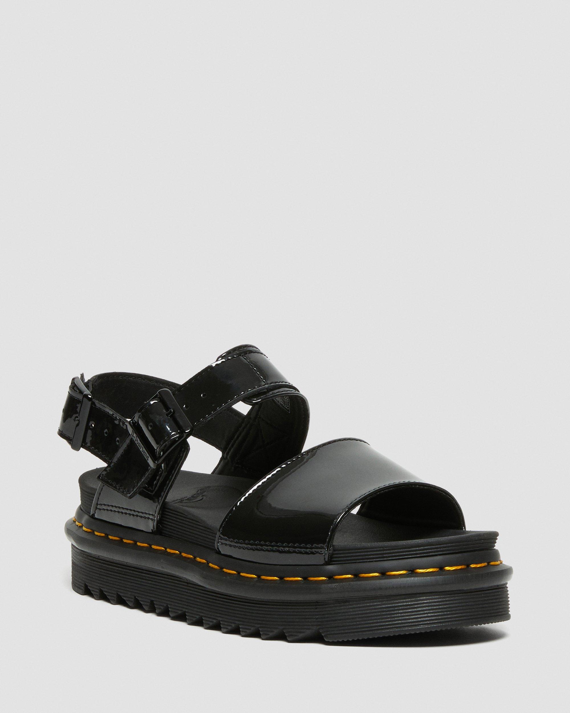 dr martens patent black