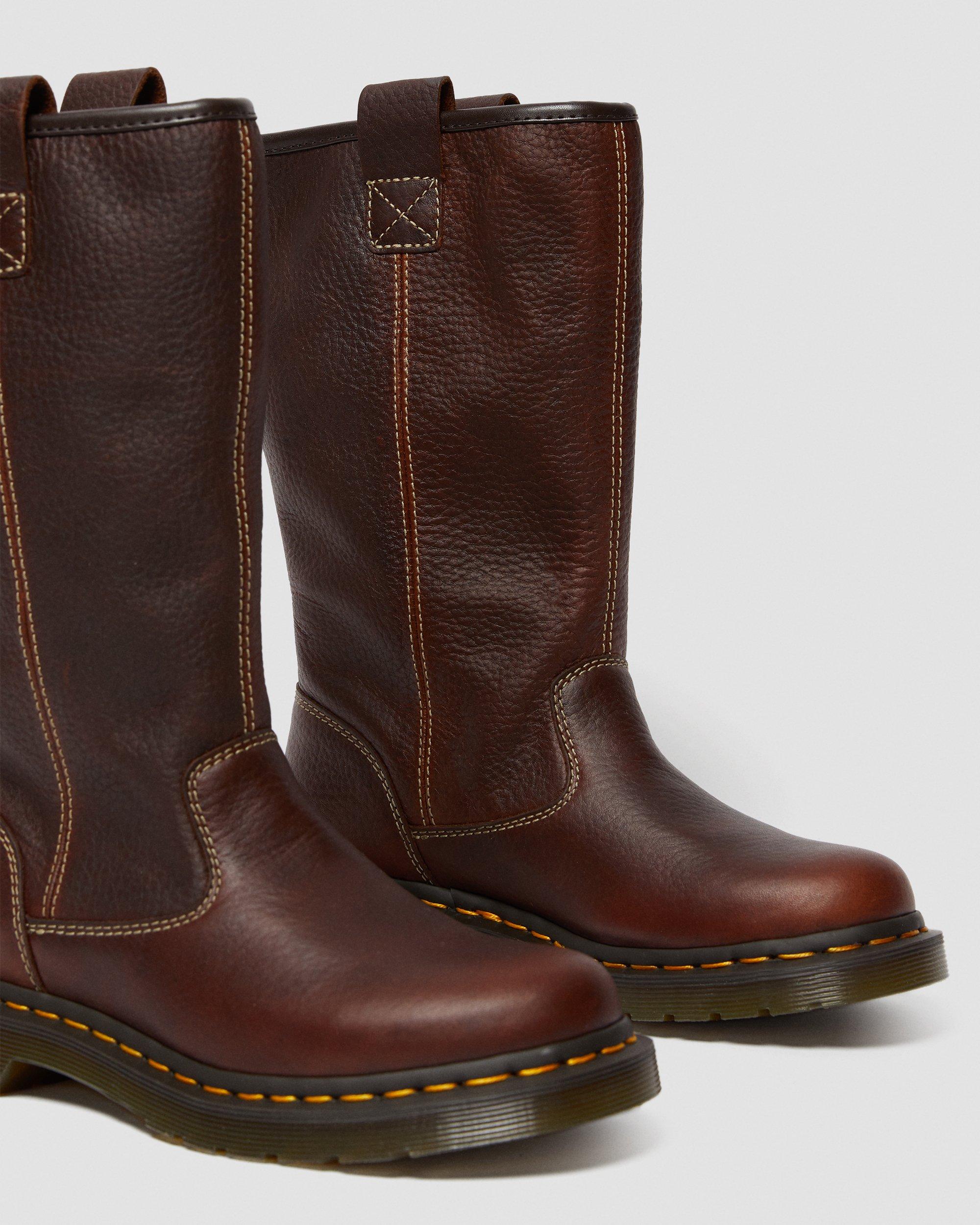 Belsay Women's Pull On Work Boots | Dr. Martens