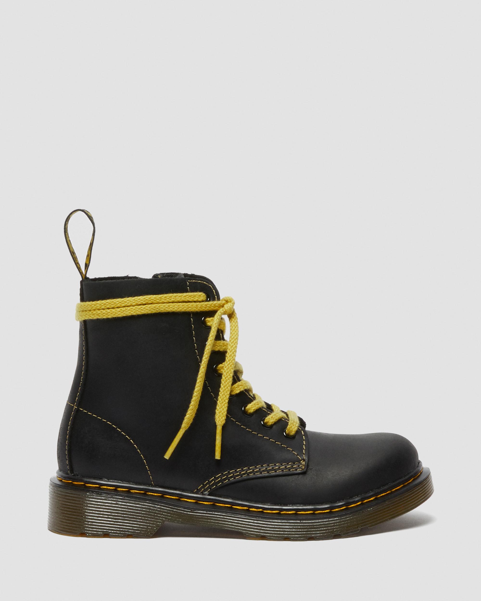 yellow dr martens junior