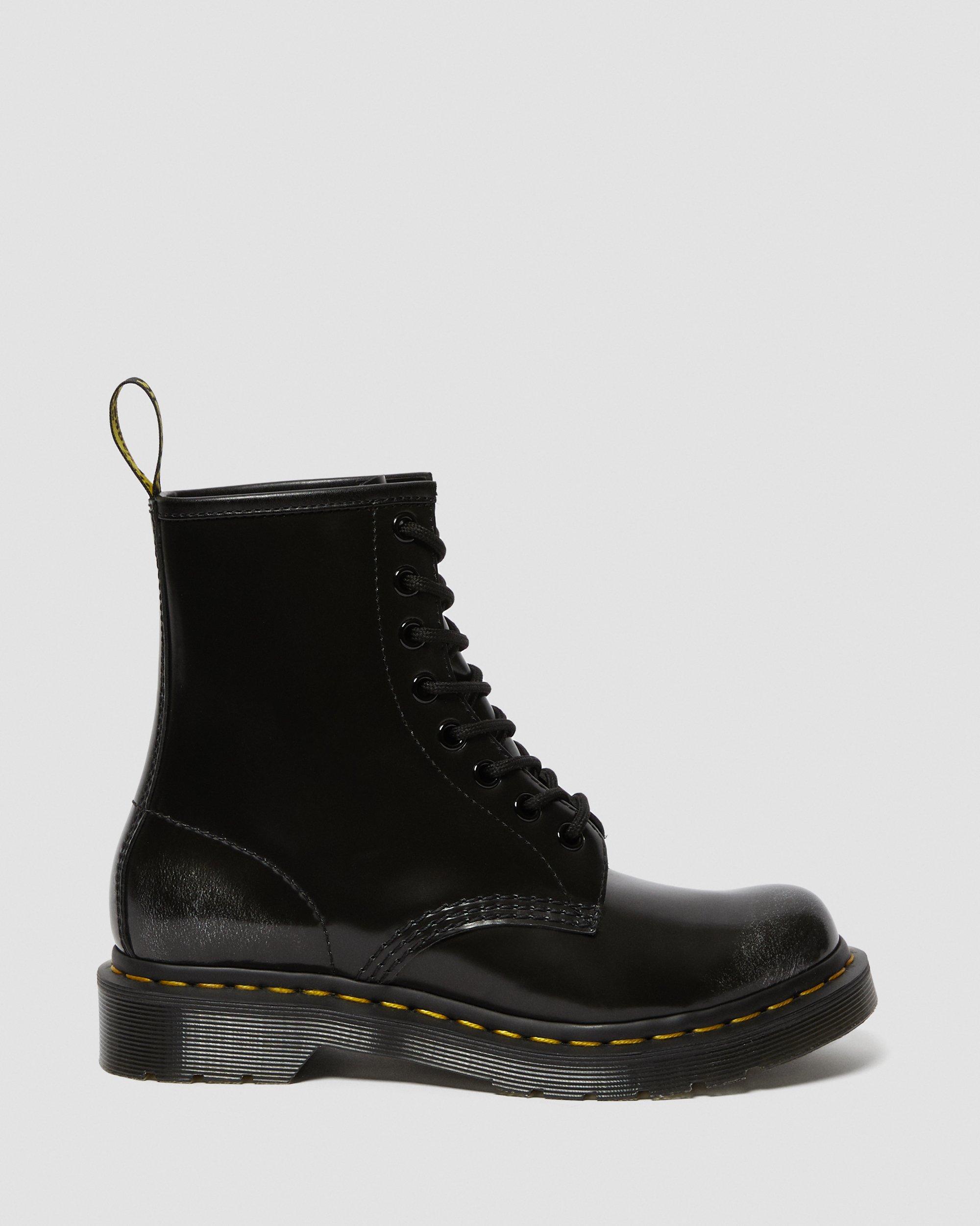 1460 arcadia embossed leather boots