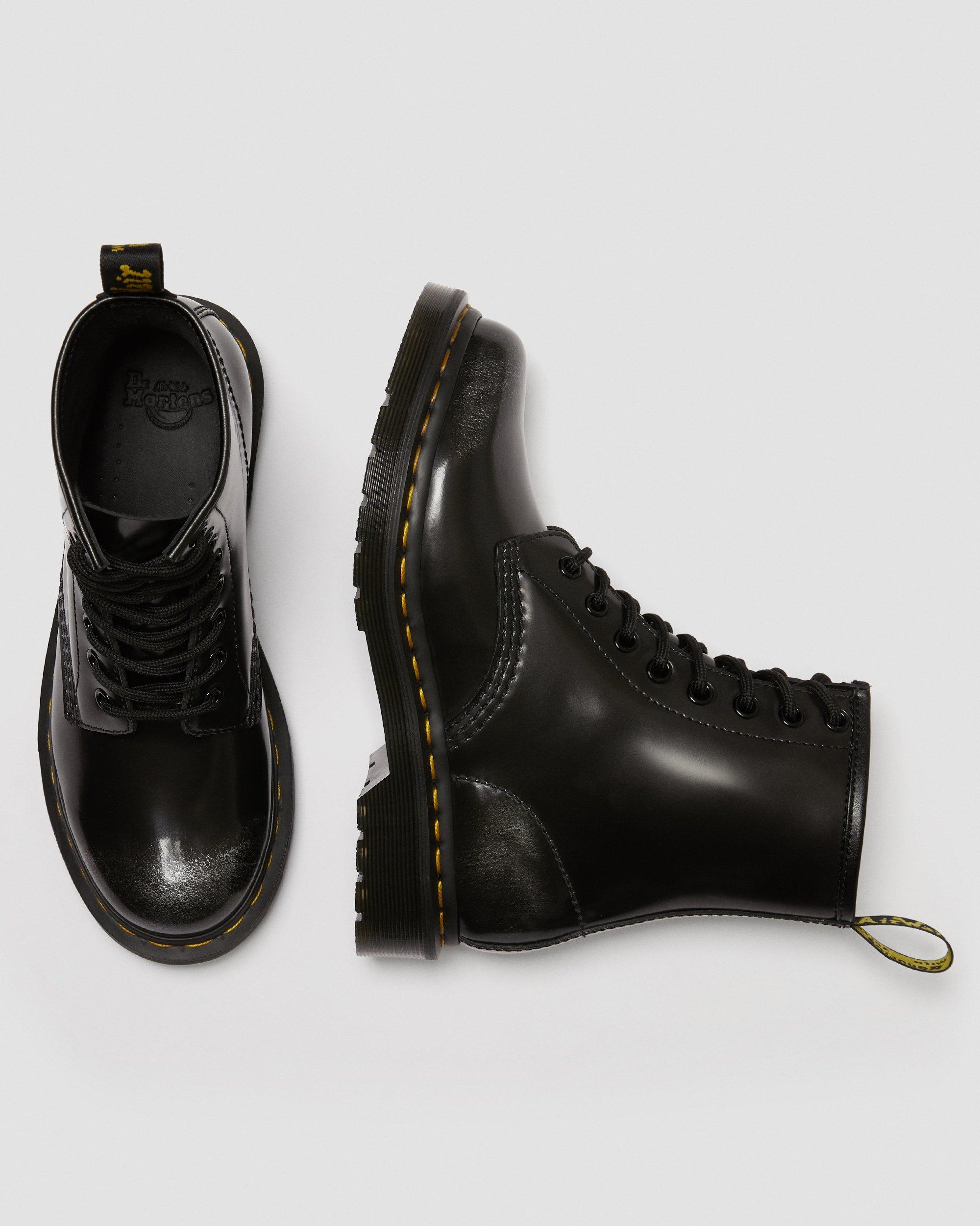 1460 arcadia embossed leather boots