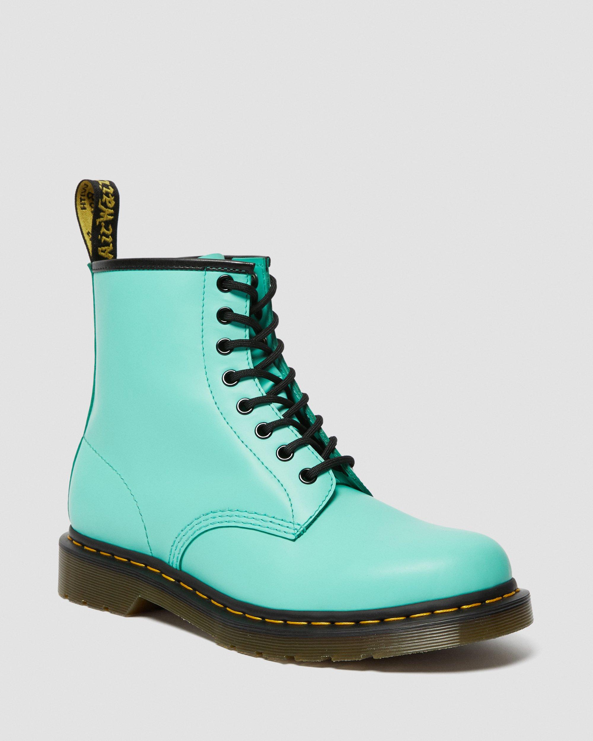 light blue dr martens boots