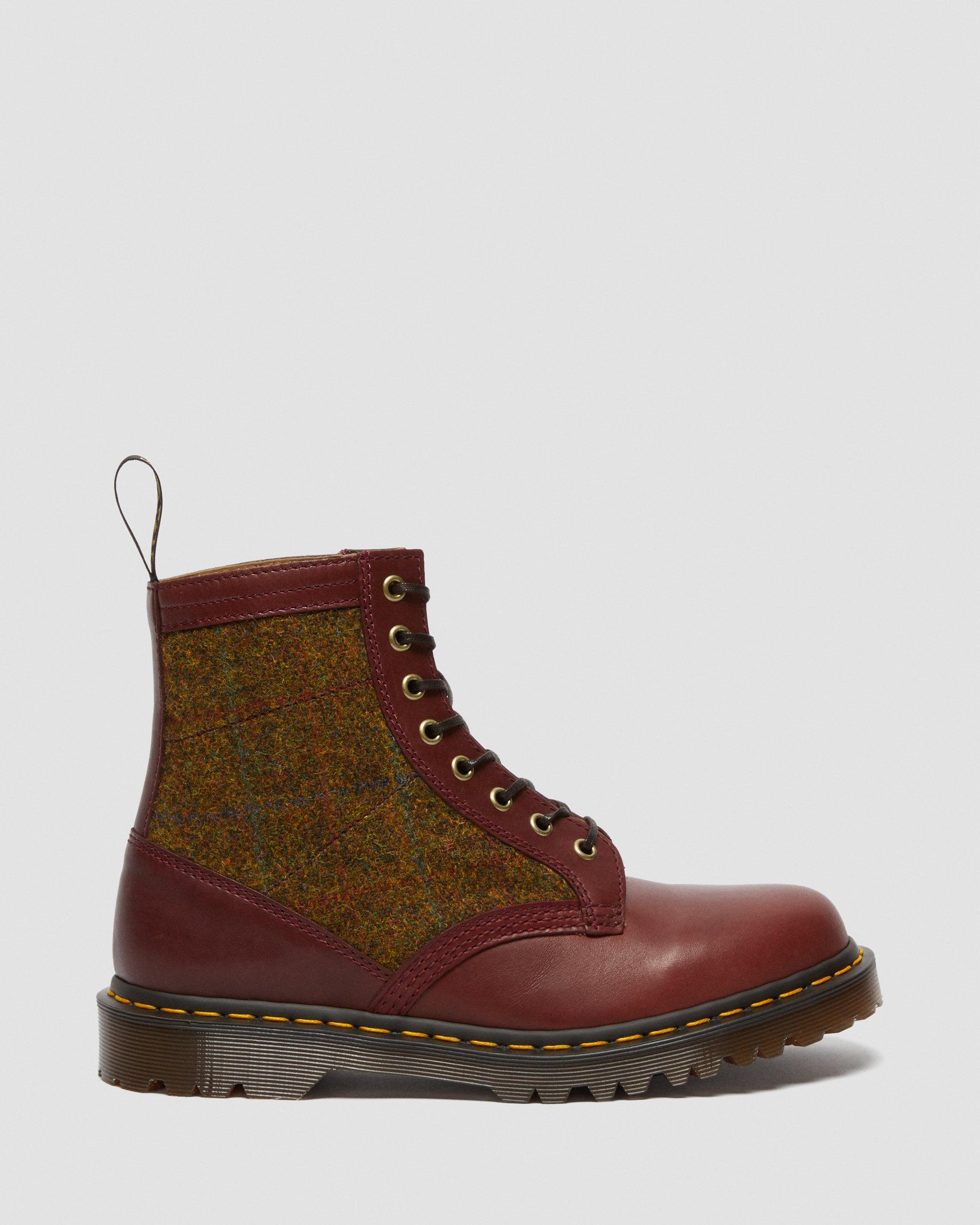 dr martens harris tweed boots